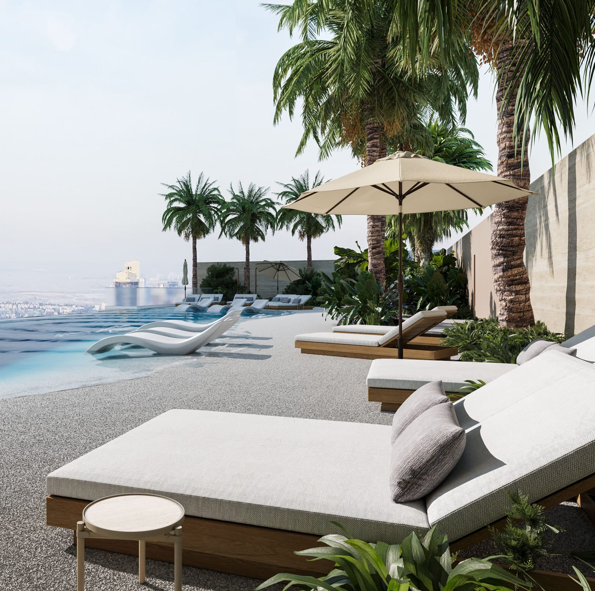 11 Hills Park — Rooftop pool deck