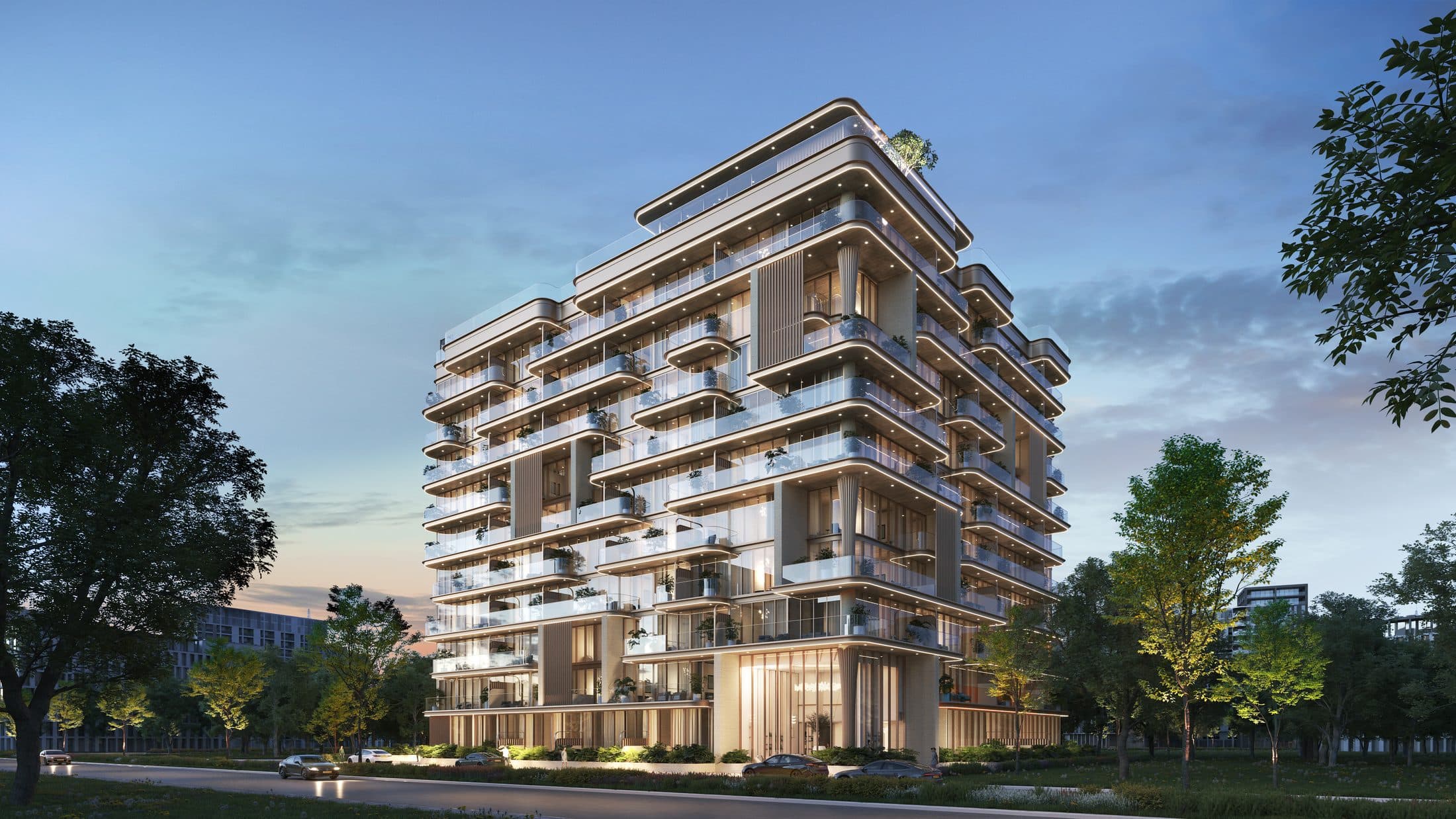 113 Residences — Hero night