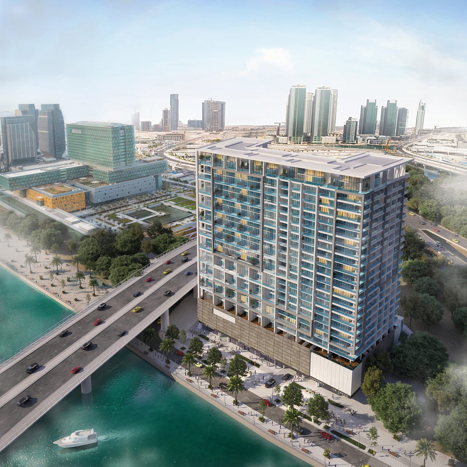 Al Maryah Vista — Aerial view
