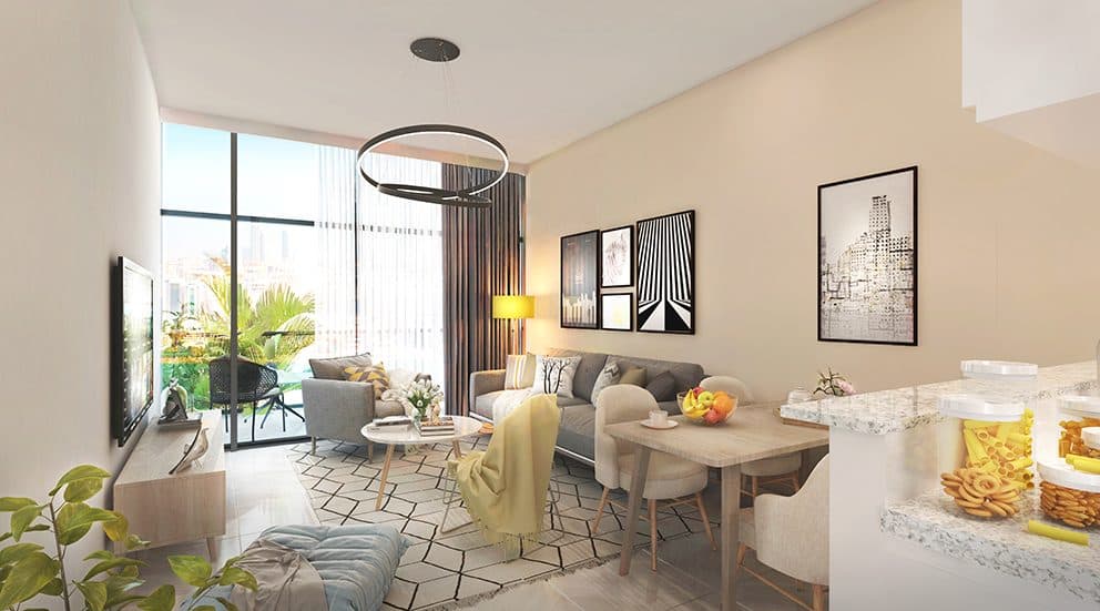 Al Maryah Vista — Living room