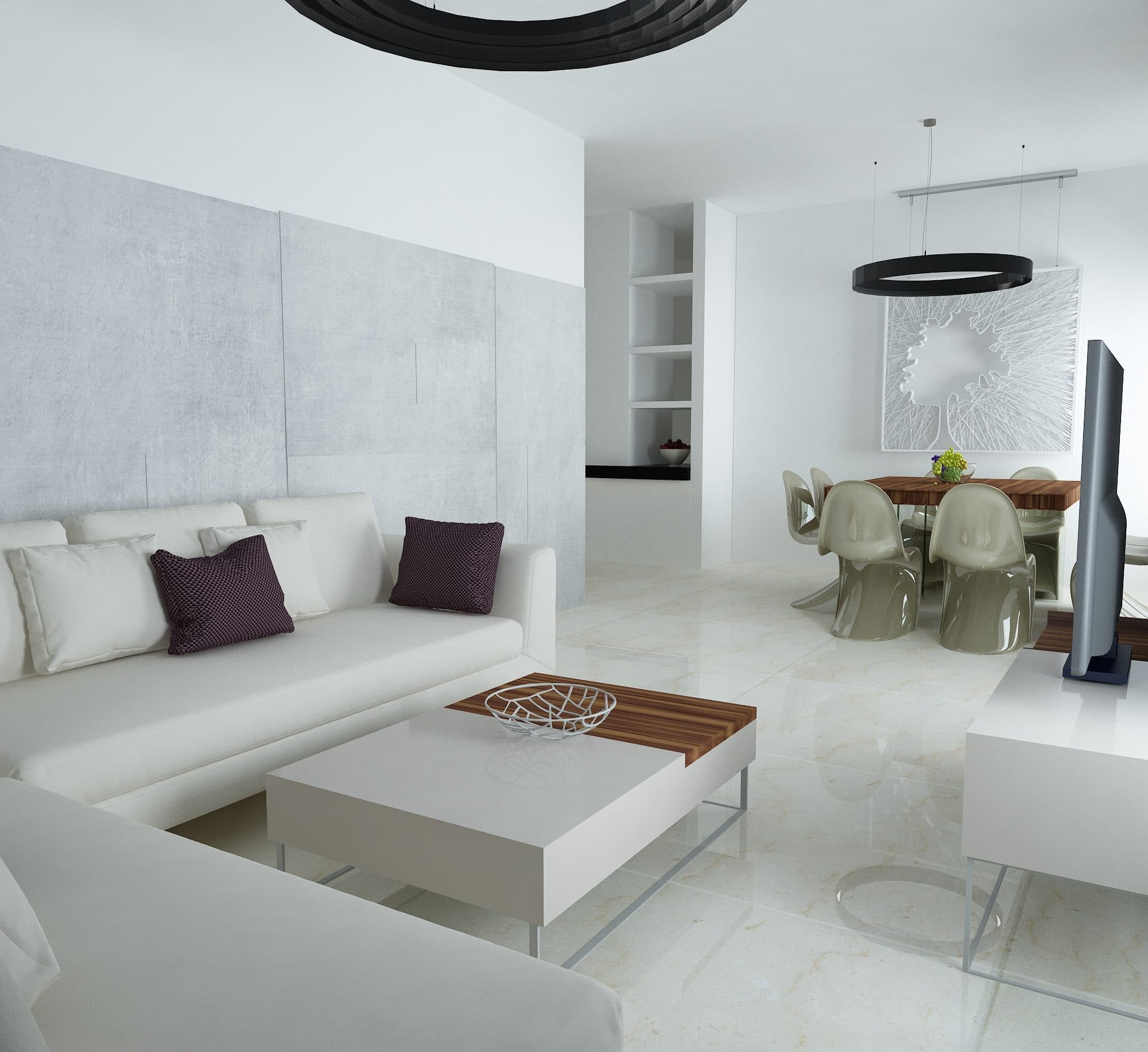 Al Raha Lofts Two — Living room