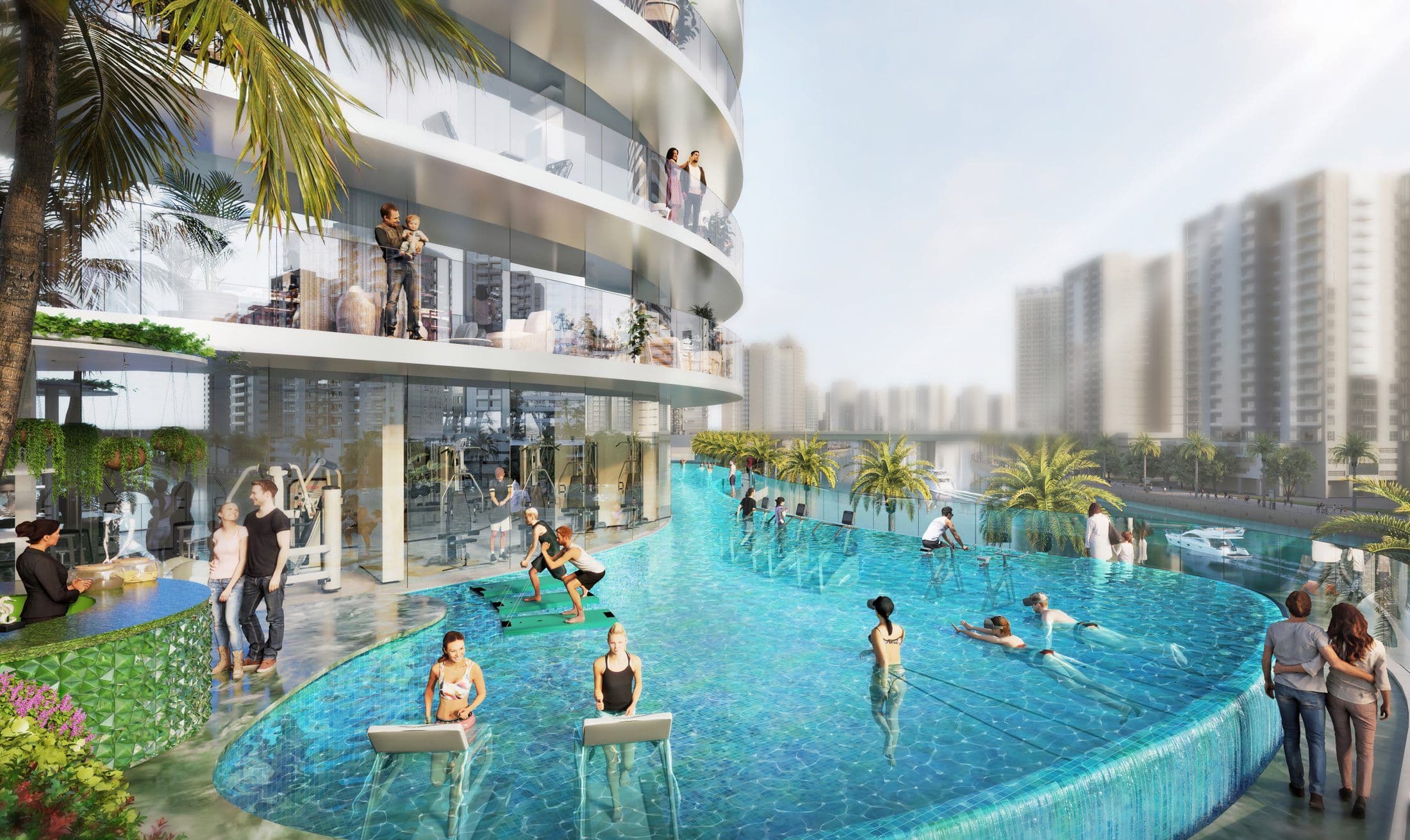 Altitude by de GRISOGONO — Podium pool