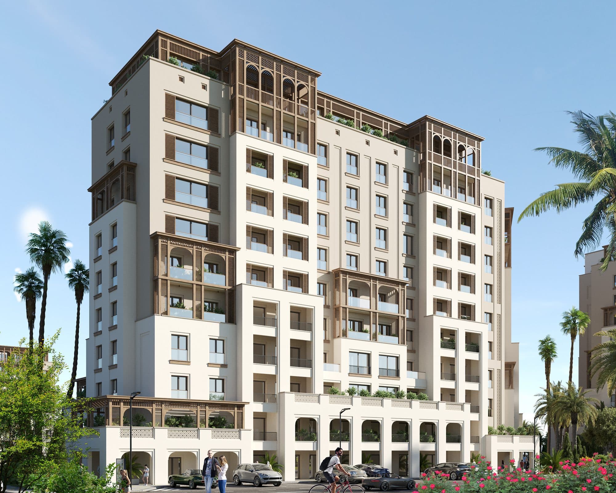 Arabian Ranches — Tower exterior