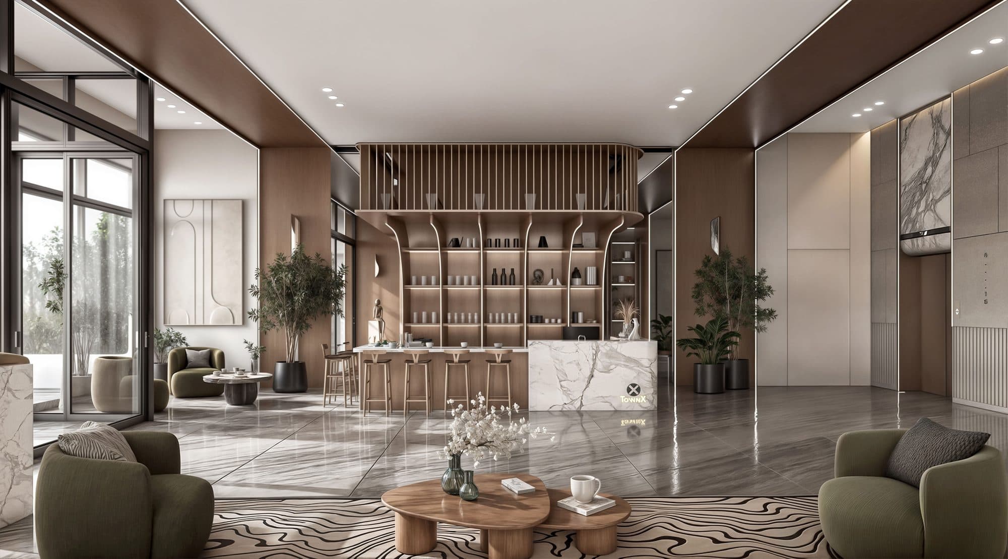 Ashley Hills — Lobby lounge