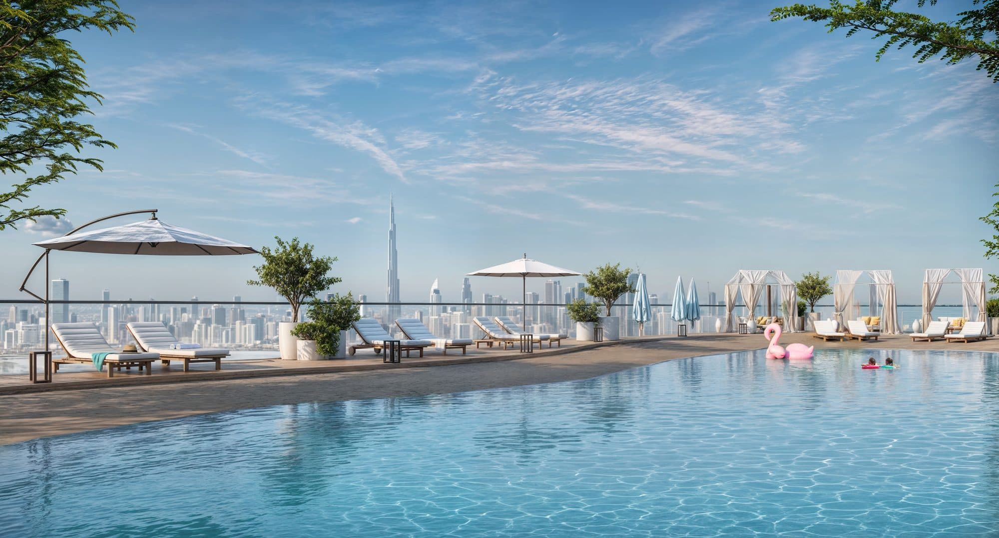 Ashley Hills — Rooftop pool
