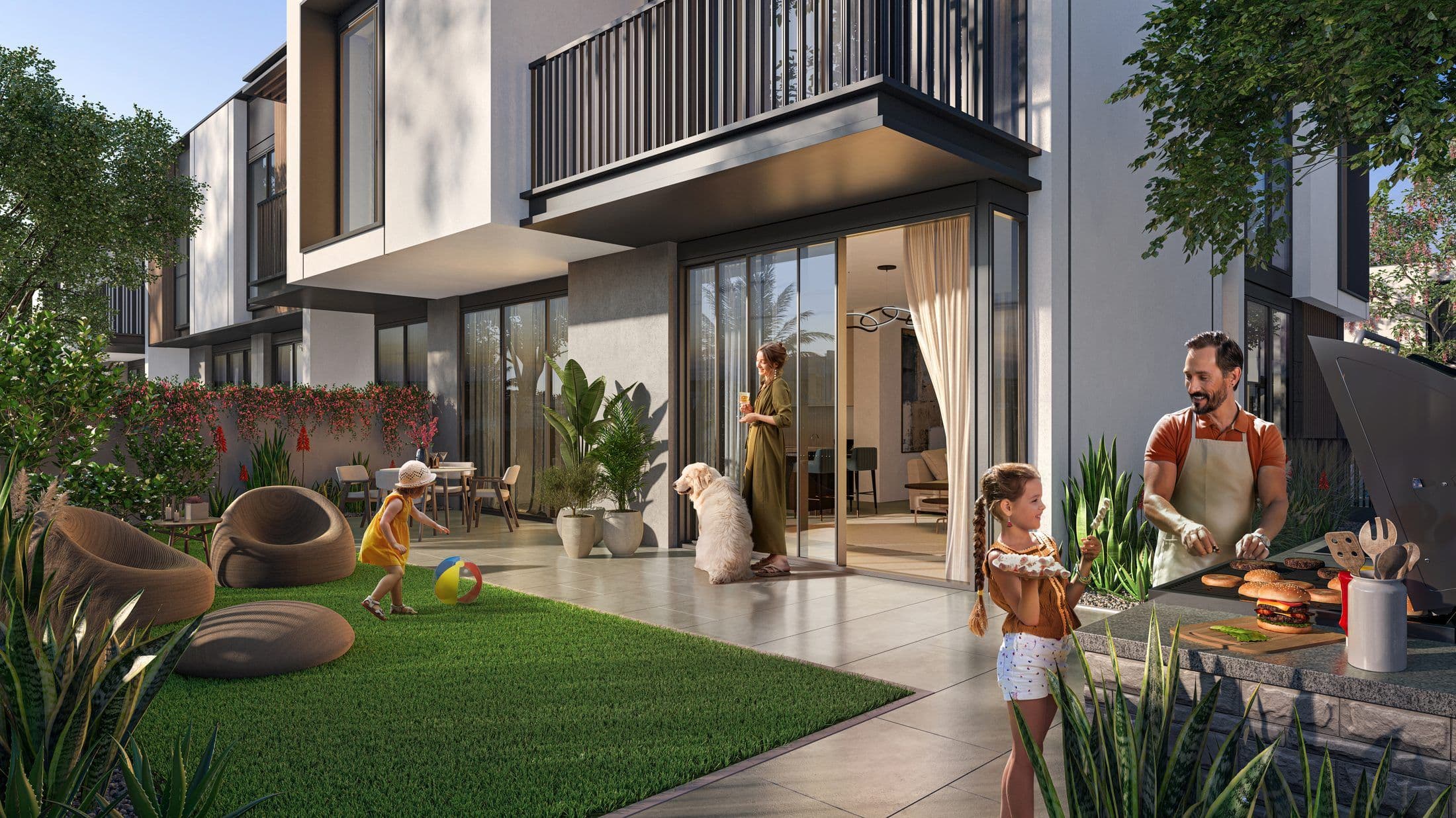 Athlon — Townhouse backyard