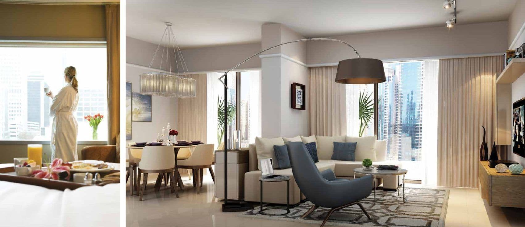 Avanti Tower — Living room