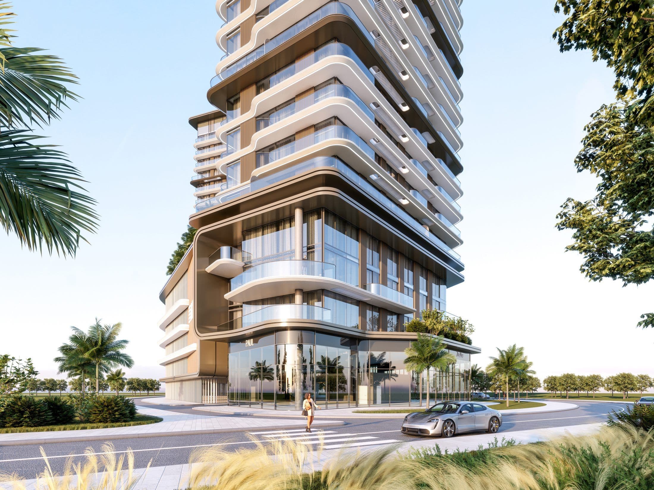 Azizi Abraham — Exterior facade