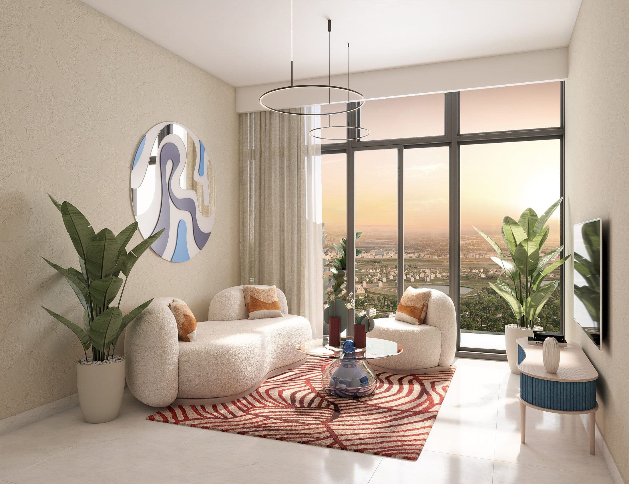 Azizi Grand — Living room