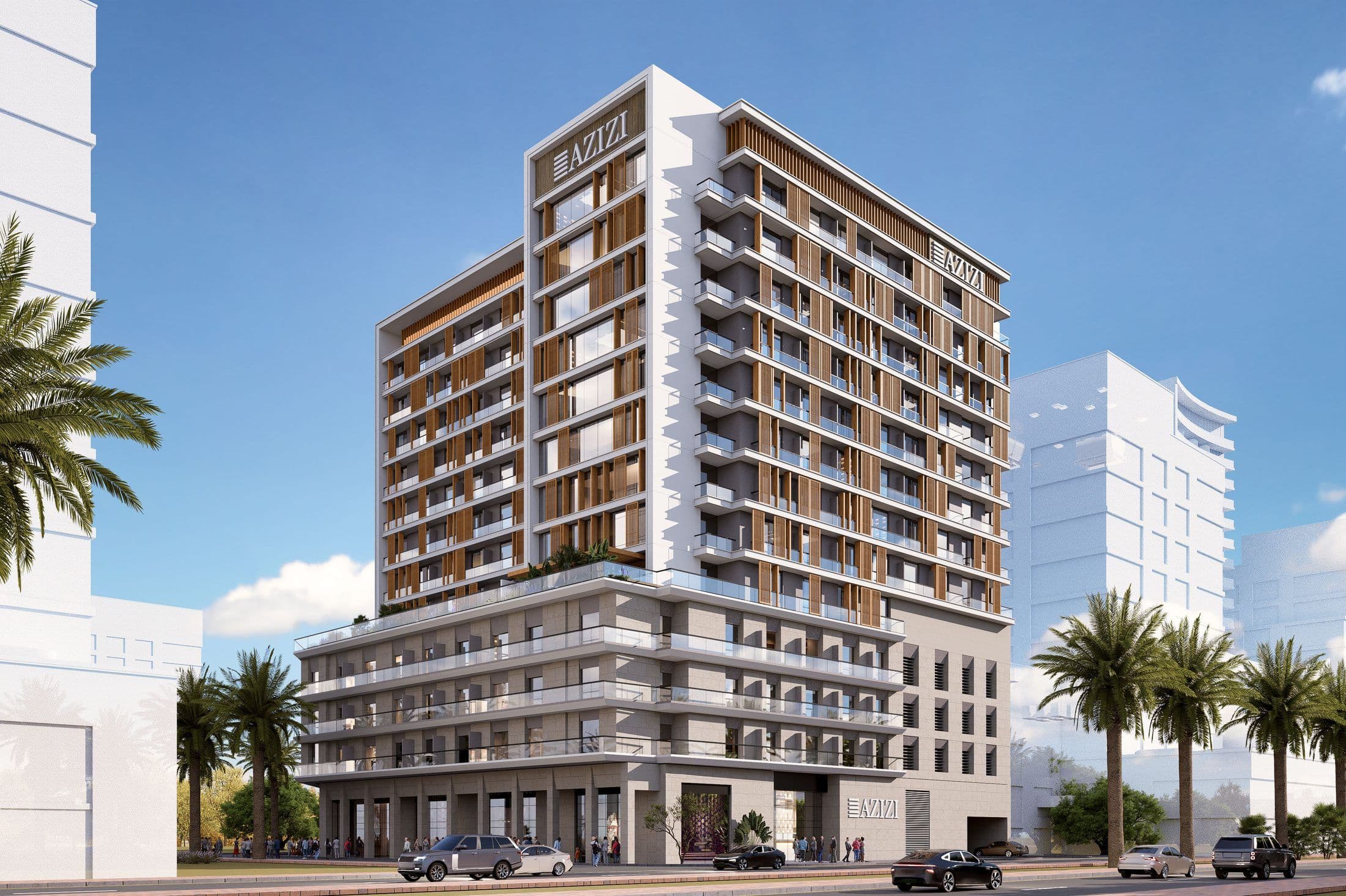 Azizi Lina — Exterior facade