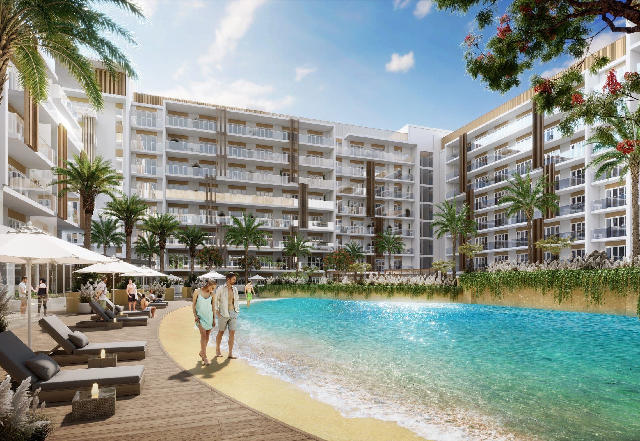 Azizi Beach Oasis 2 (Studio City) — Exterior 2