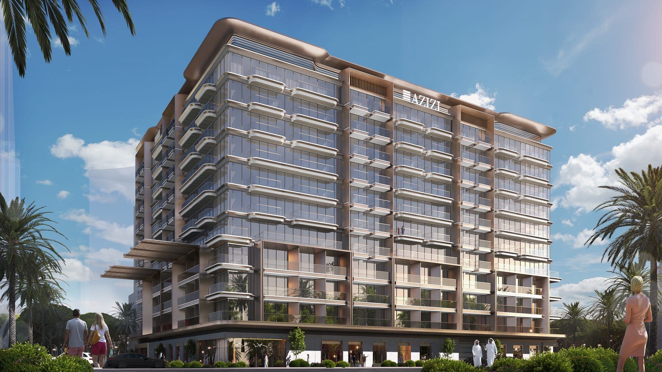 Azizi Wares — Exterior facade