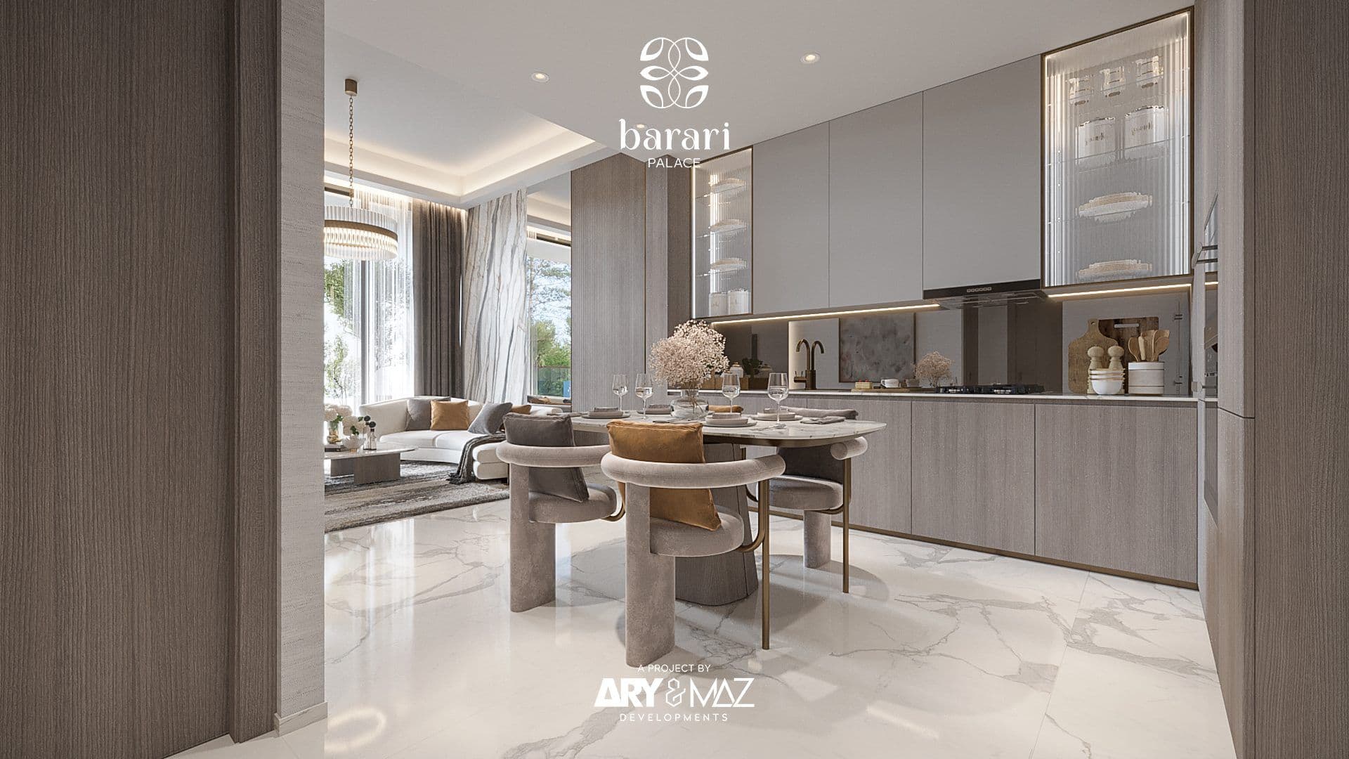 Barari Palace — Kitchen