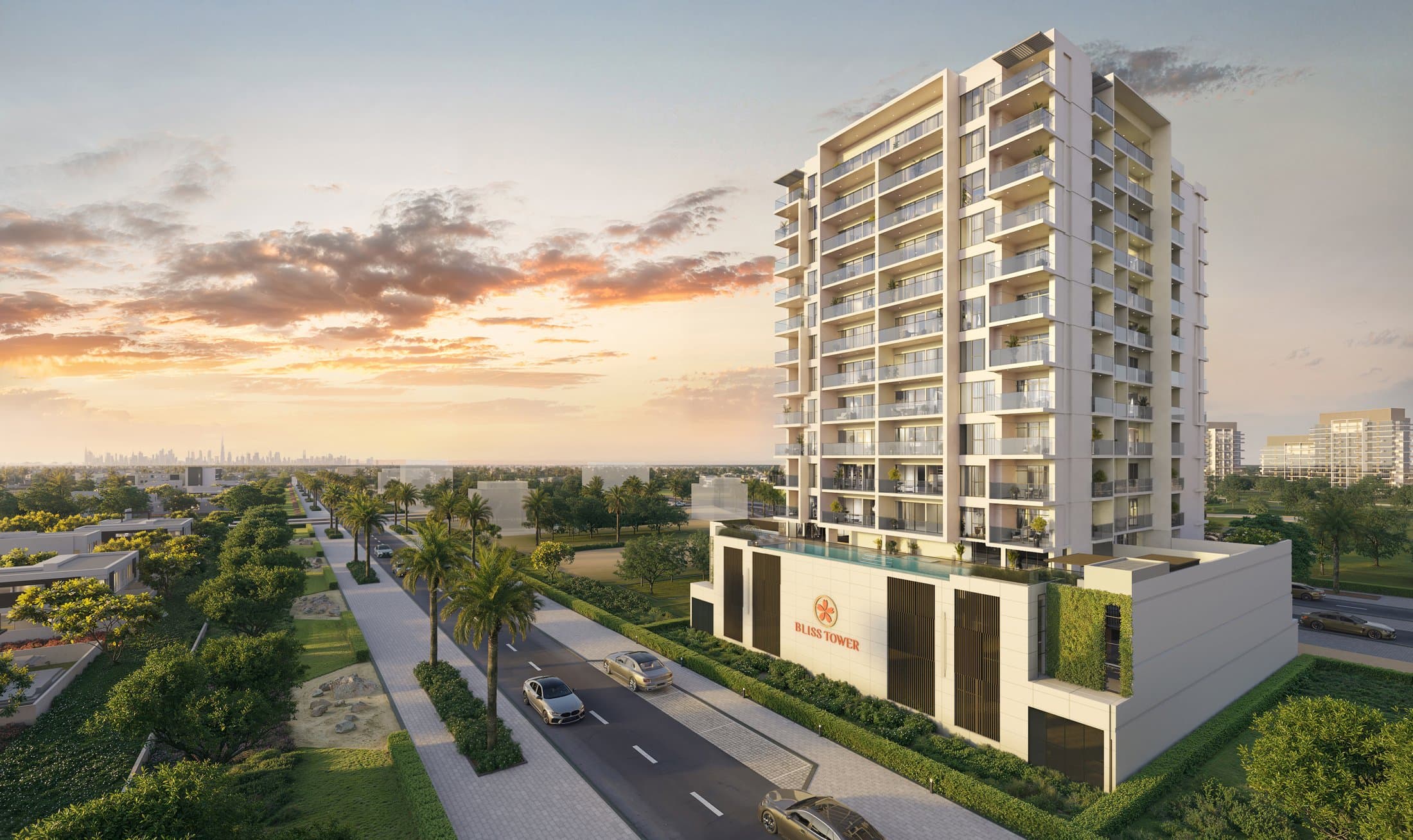Bliss Tower — Exterior