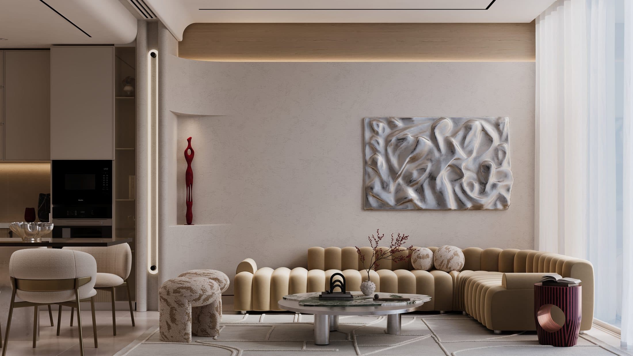Samana Boulevard Heights — Living room