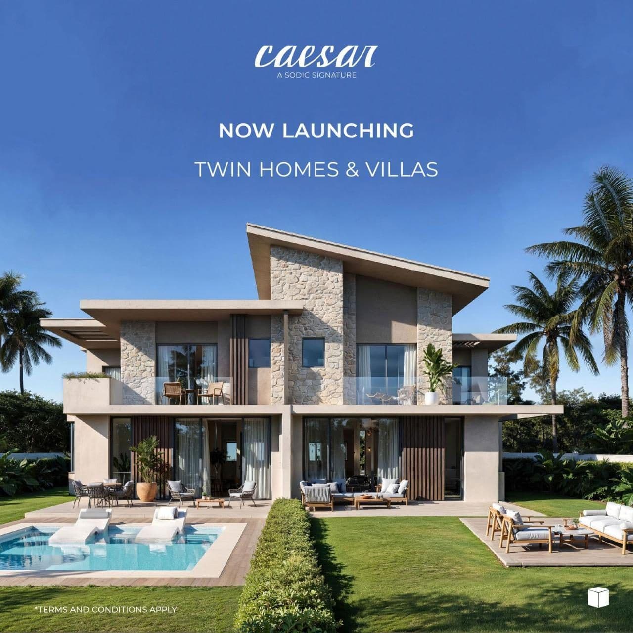 Caesar — Twin home villa