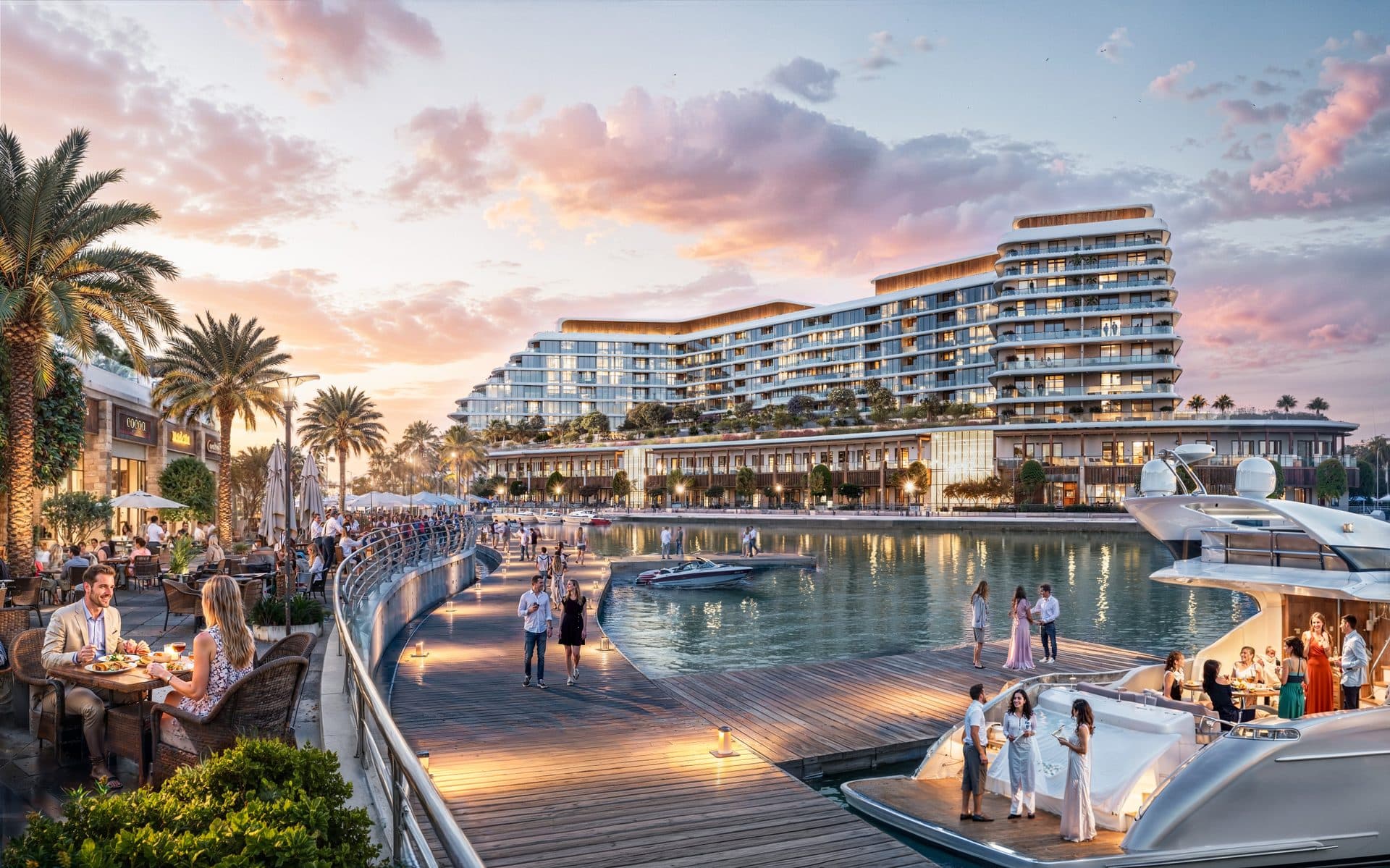 Capeside Marina Residences — Sunset lifestyle