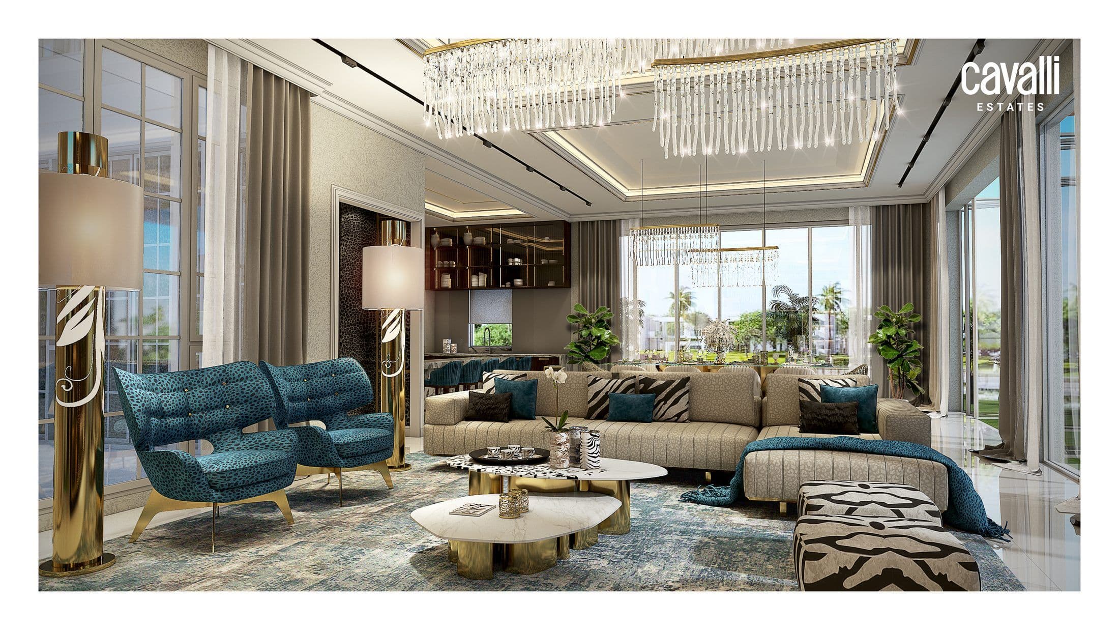 Cavalli Estates — Living room