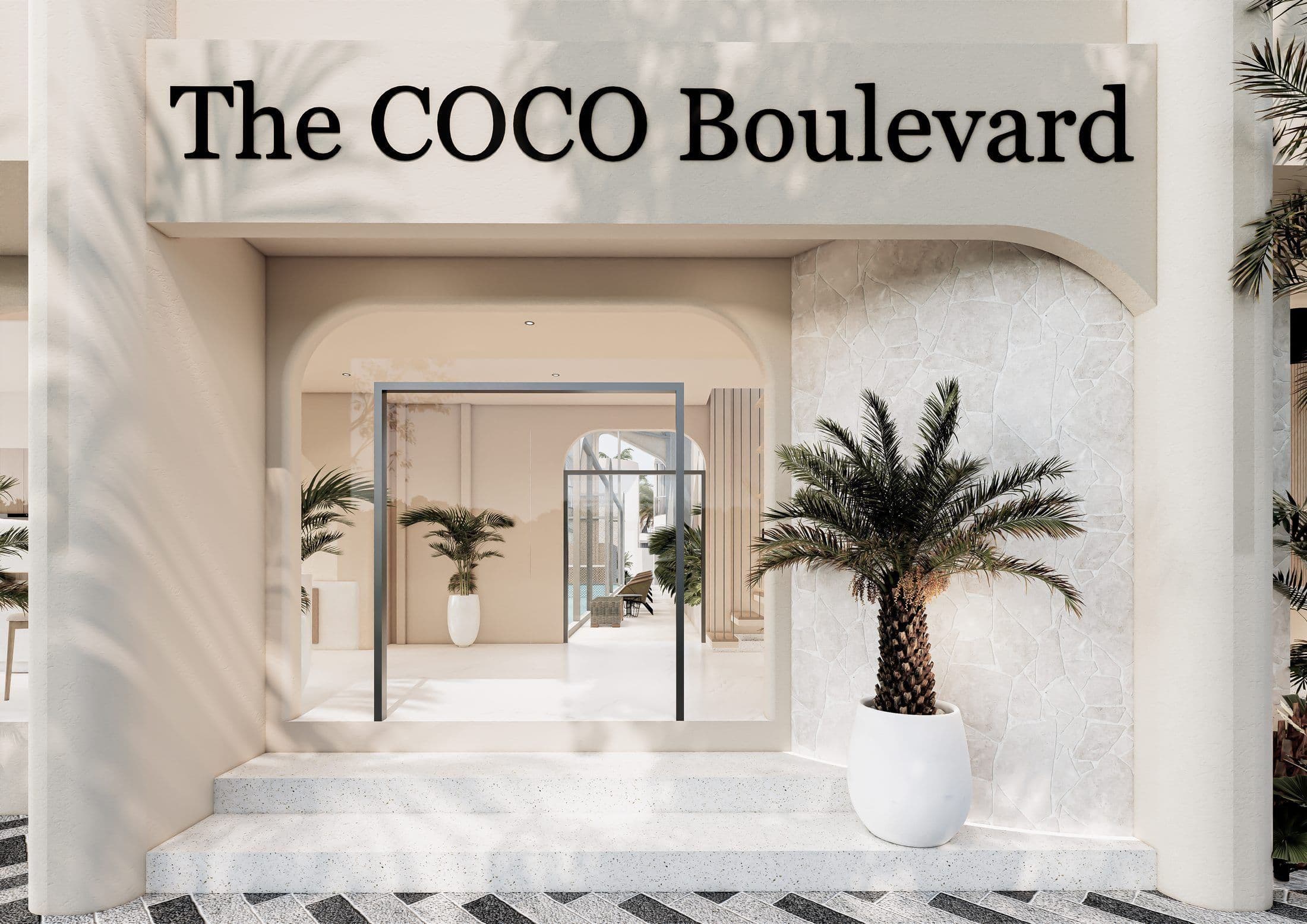 The Coco Boulevard — Entrance