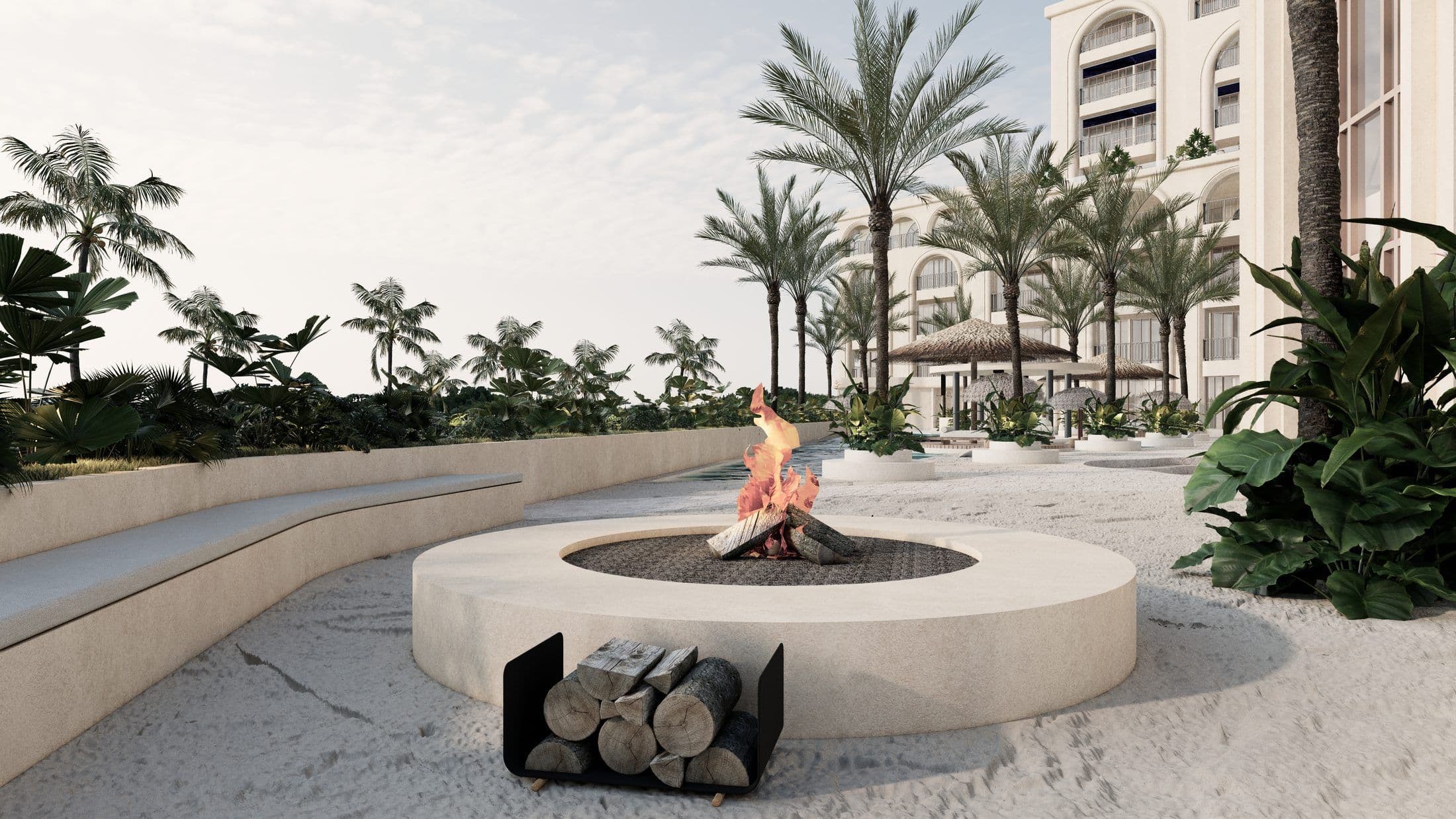 Coco Hills — Firepit lounge