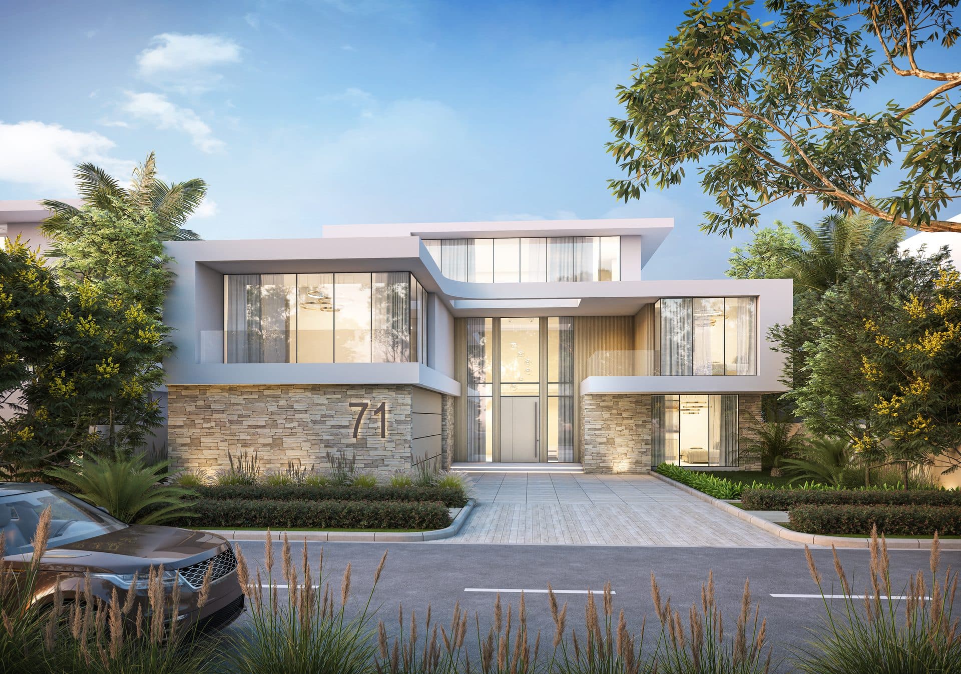 Coral Beach & Palm Grove Villas — Villa exterior