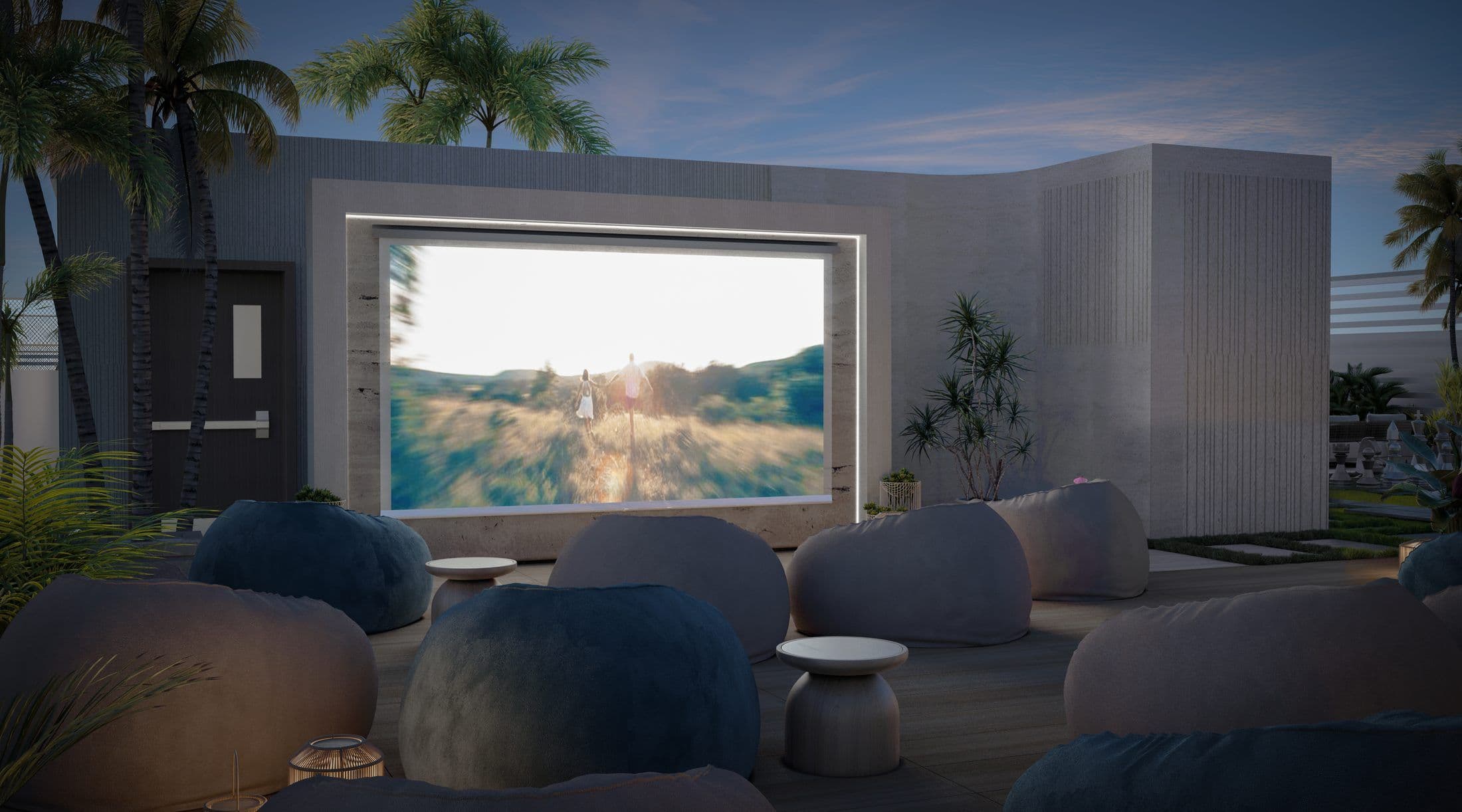 Divine Elements — Rooftop cinema