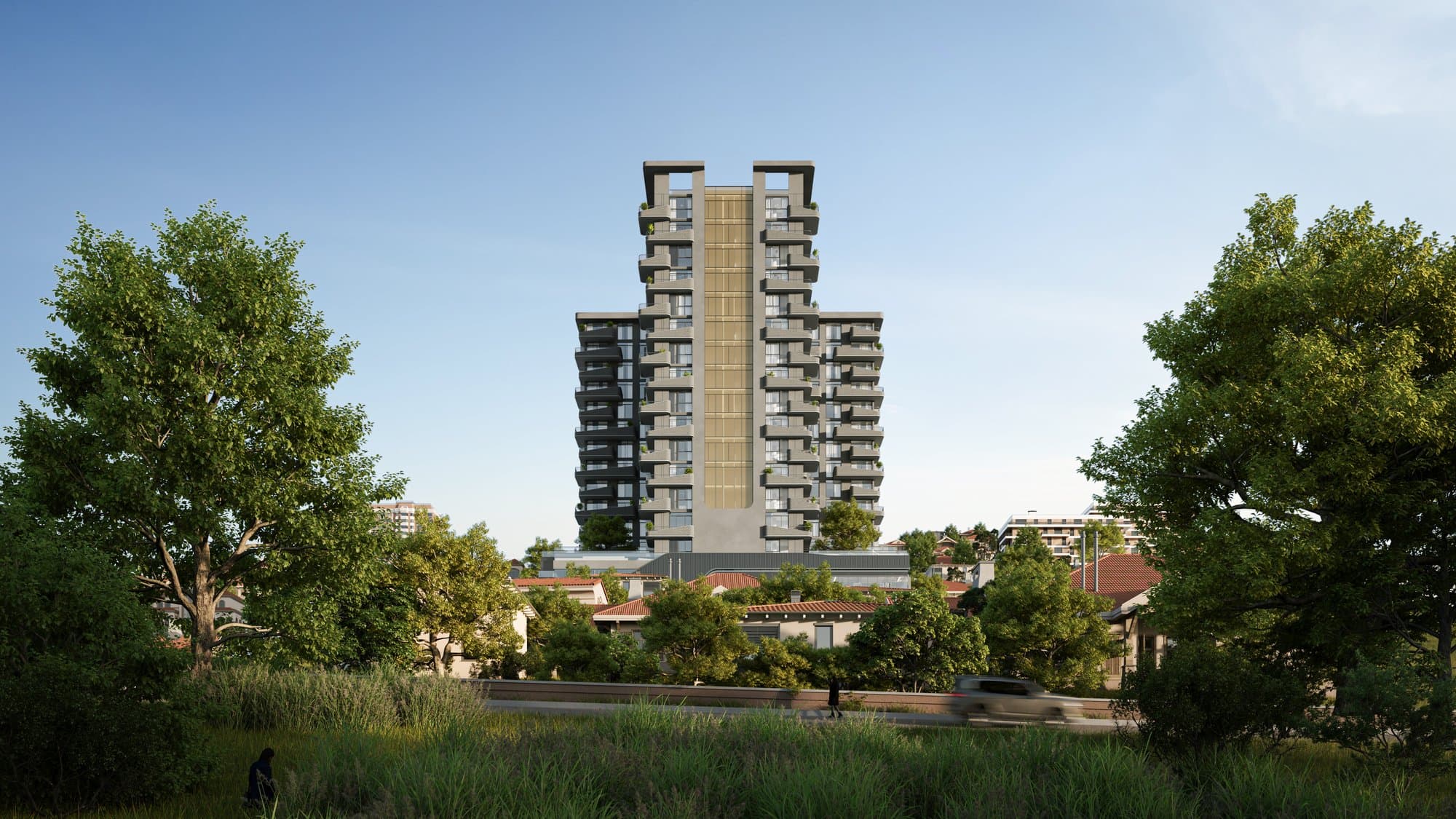 Divyabhav 7 Hills — Tower exterior