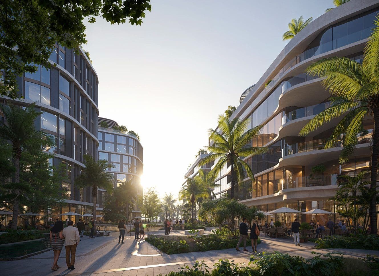 Do New Cairo Residences — Retail street