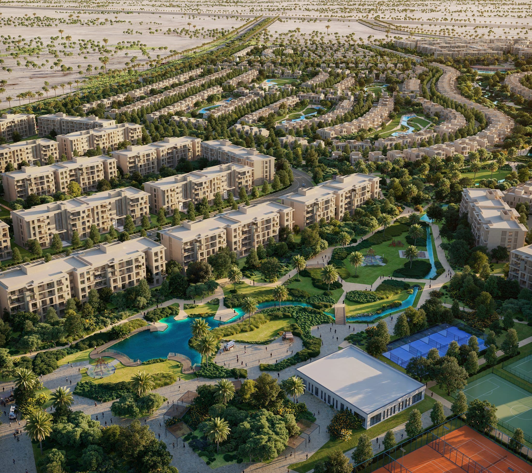 Eastvale — Community aerial
