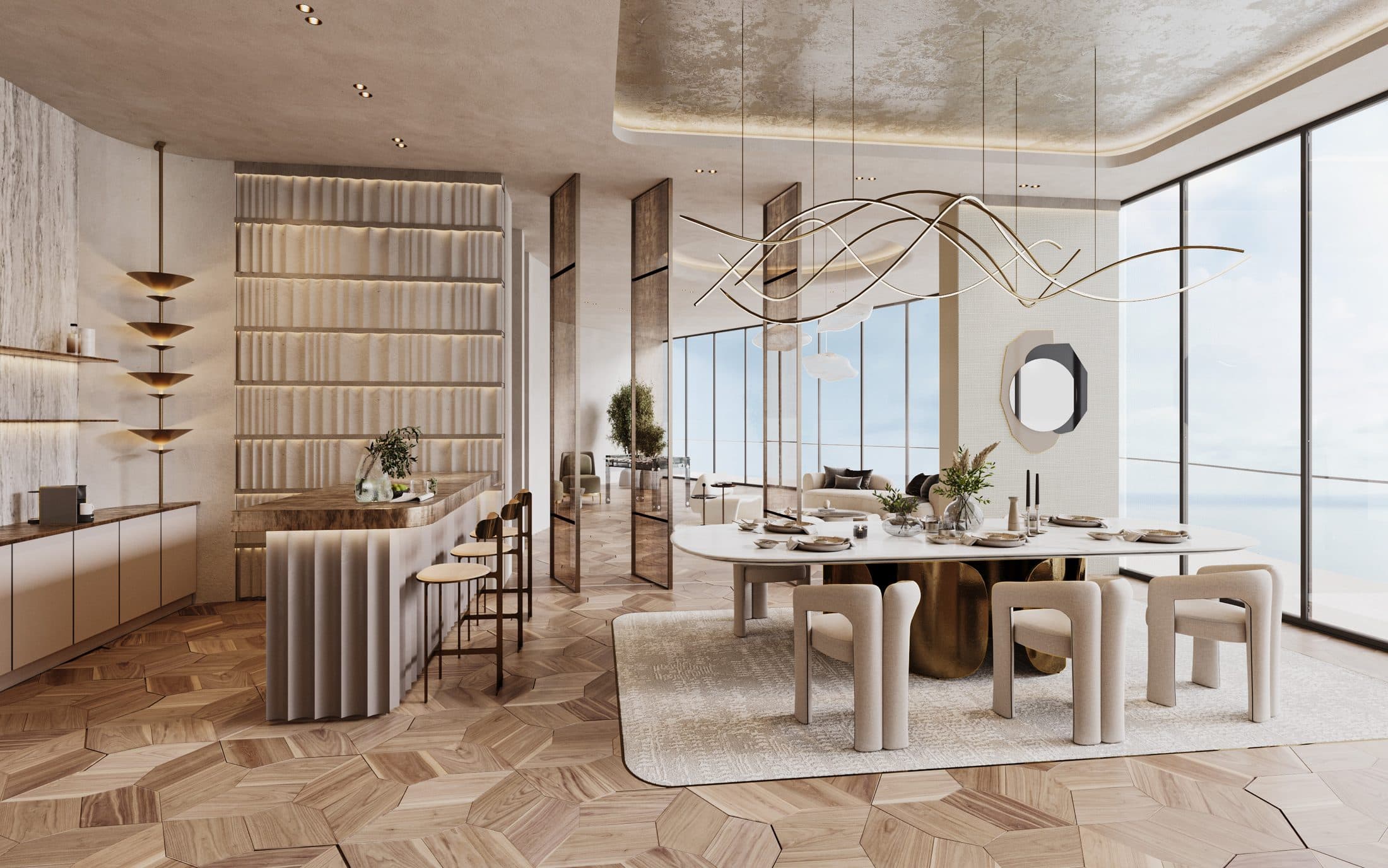 Ellington Views II — Dining lounge