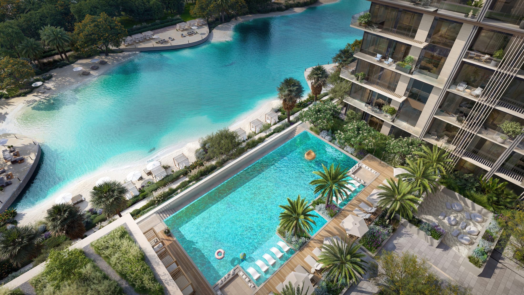 Everly Place — Pool view