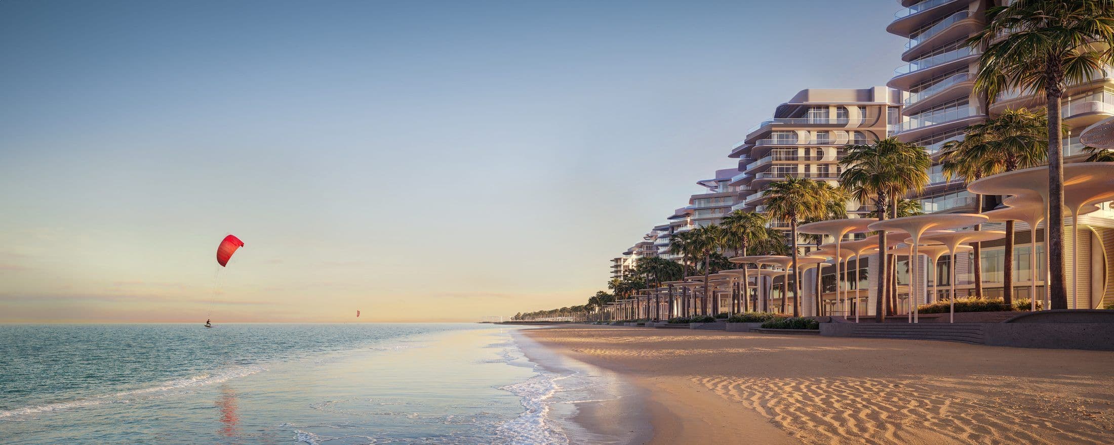 Fahid Beach Residences — Beach shot