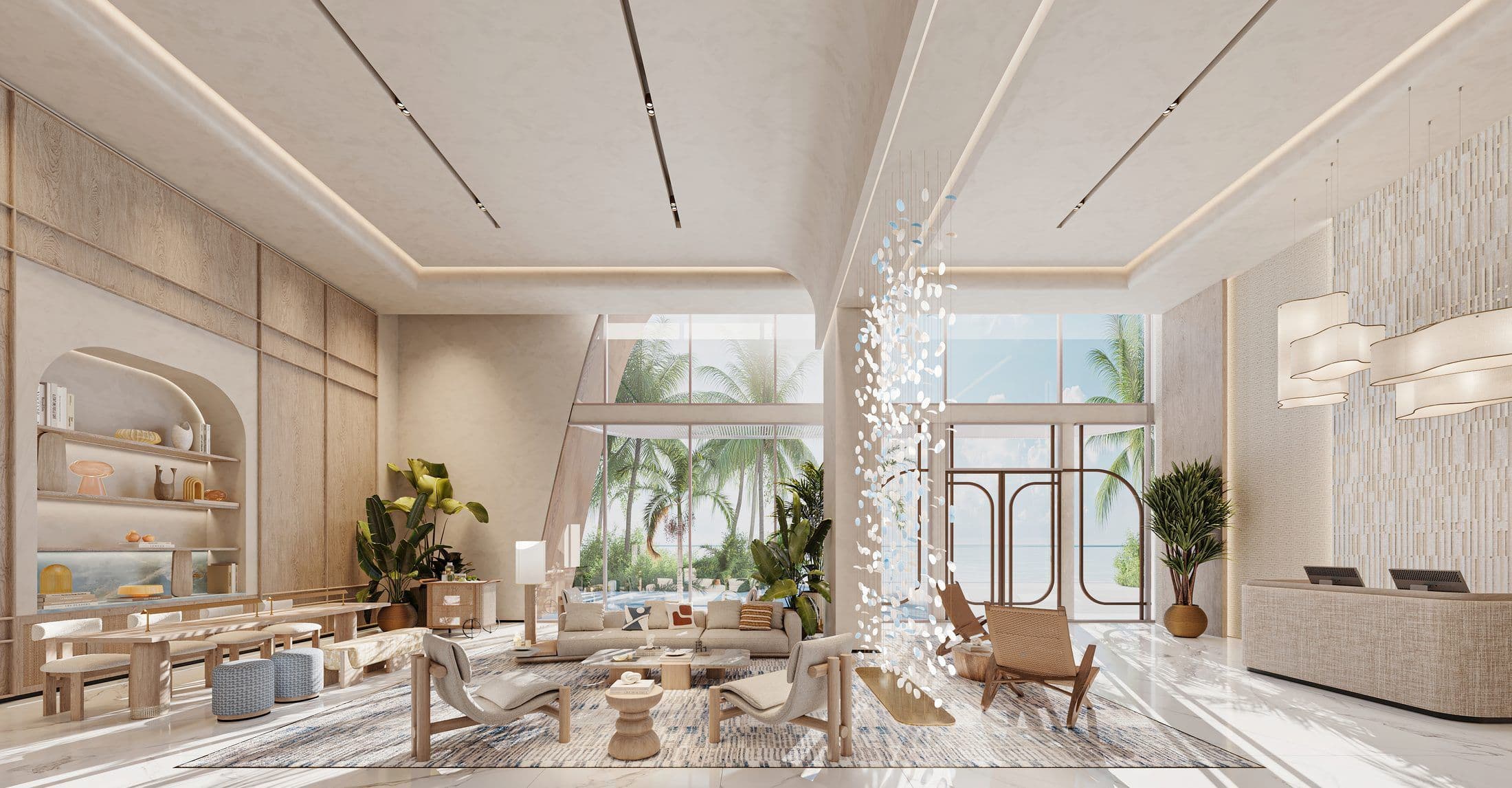 Fahid Beach Residences — Lobby
