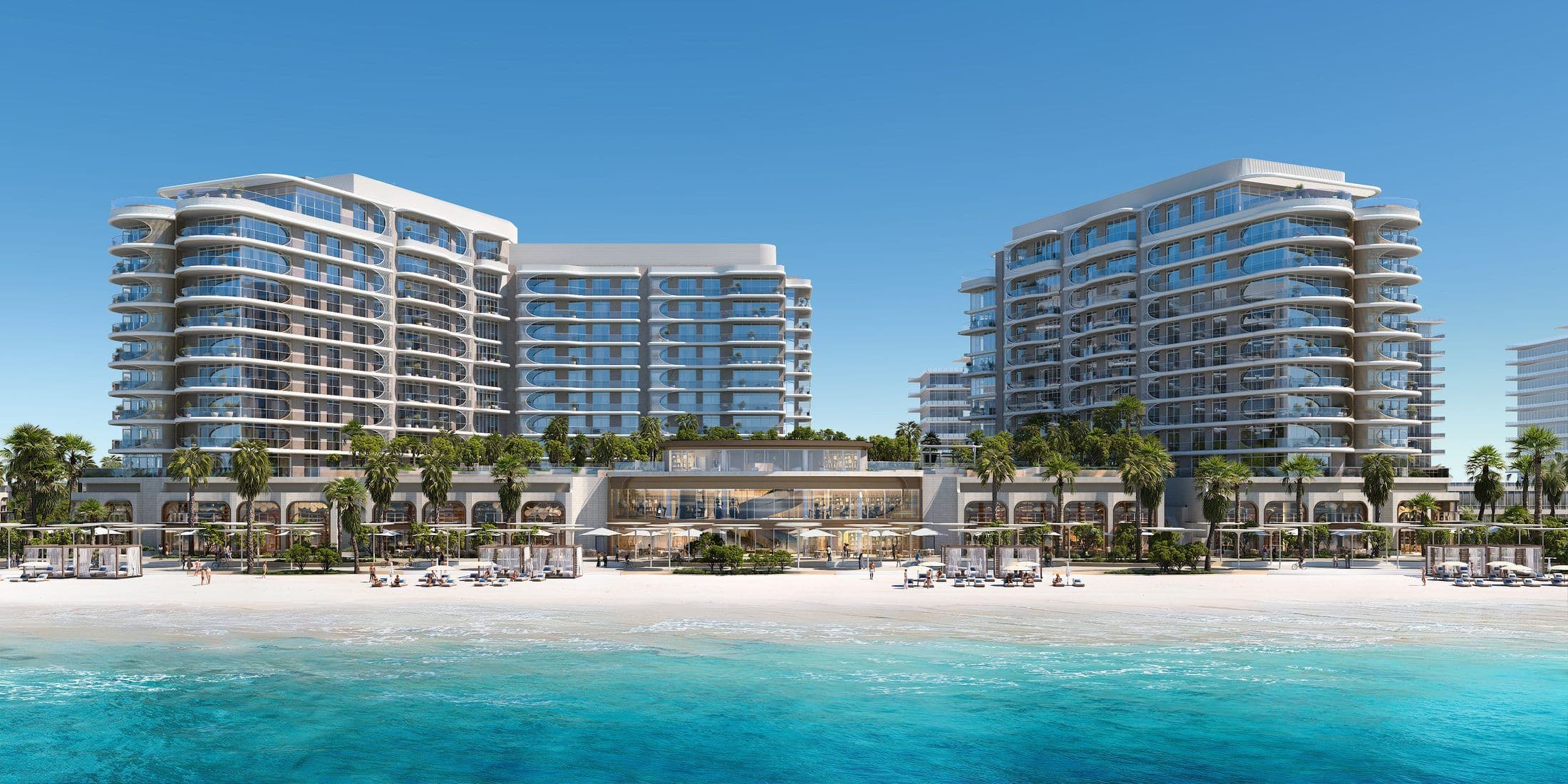 Fahid Beach Terraces — Shoreline towers