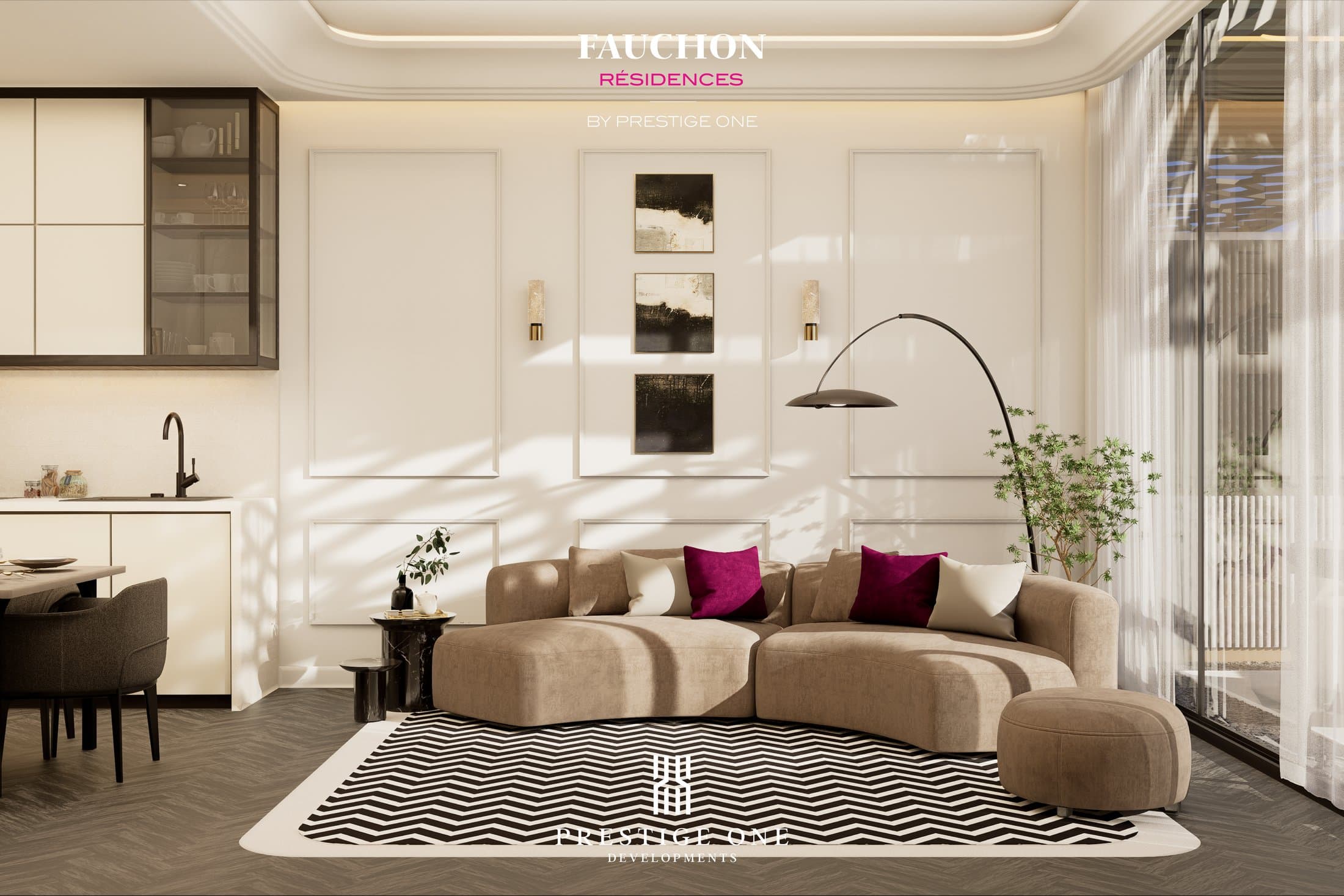 Fauchon Residences — Living room