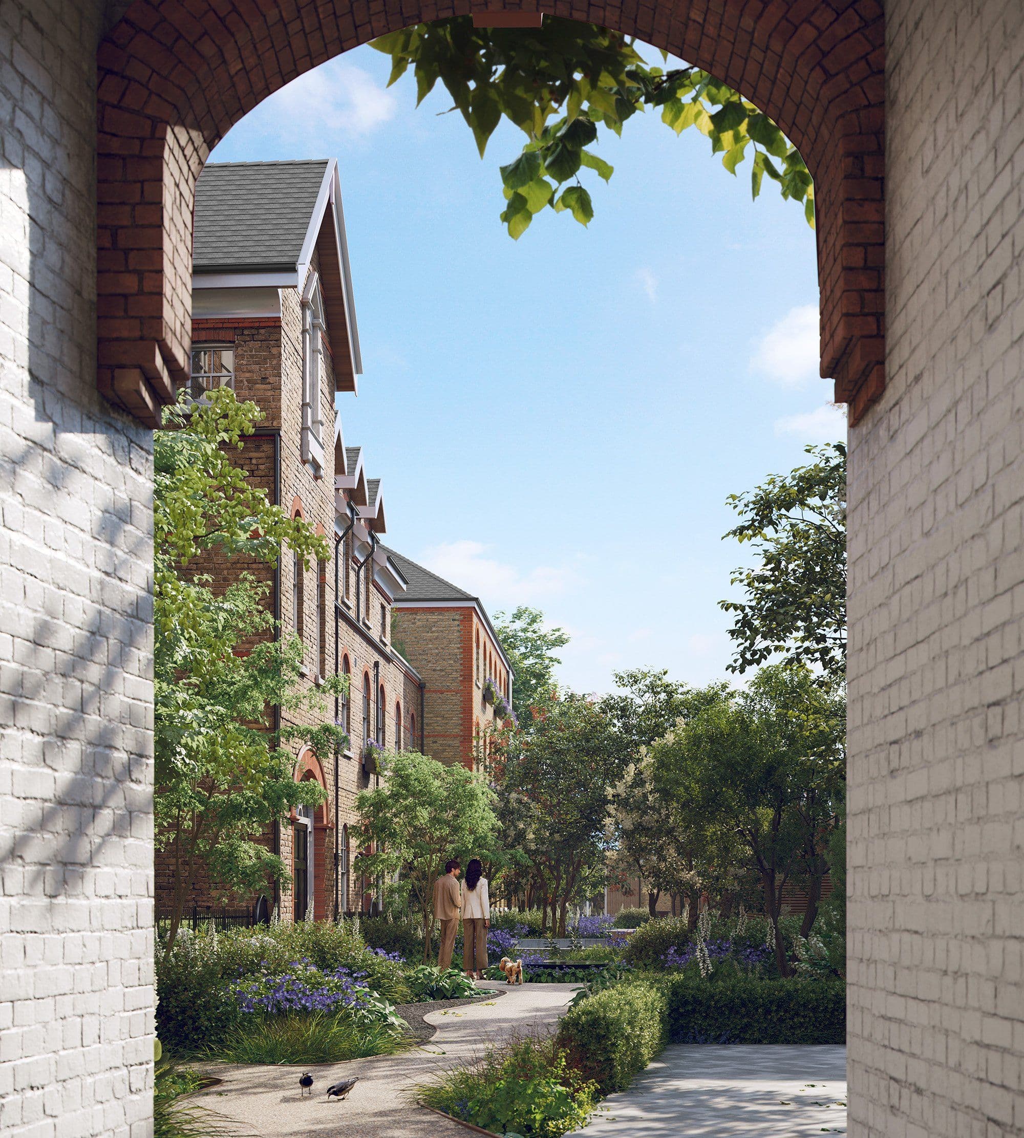 Fifty Brook Green — Gated arrival