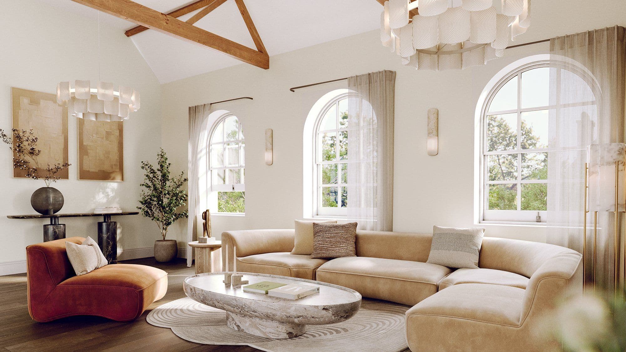 Fifty Brook Green — Living room