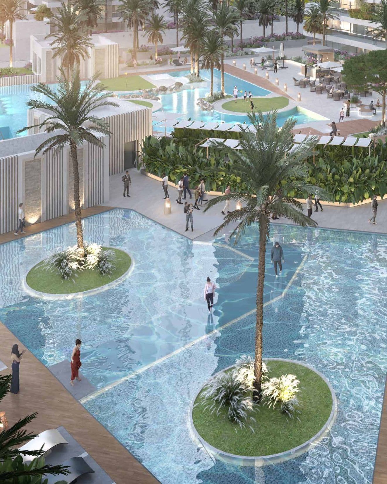 Golf Greens Tower 2B — Aqua gardens