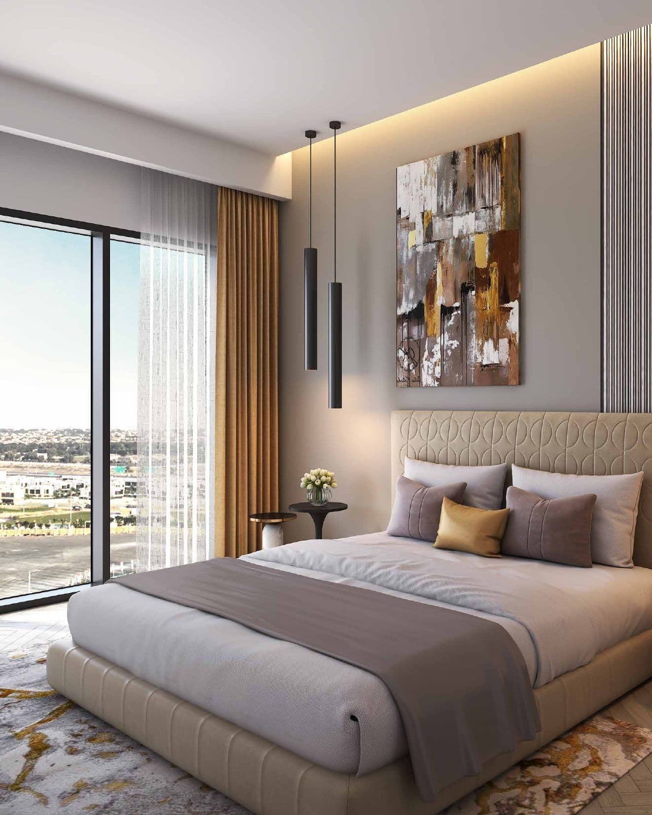 Golf Greens Tower 2B — Bedroom