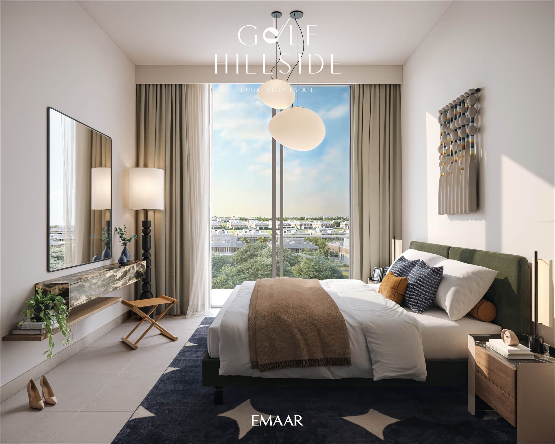 Golf Hillside — Bedroom
