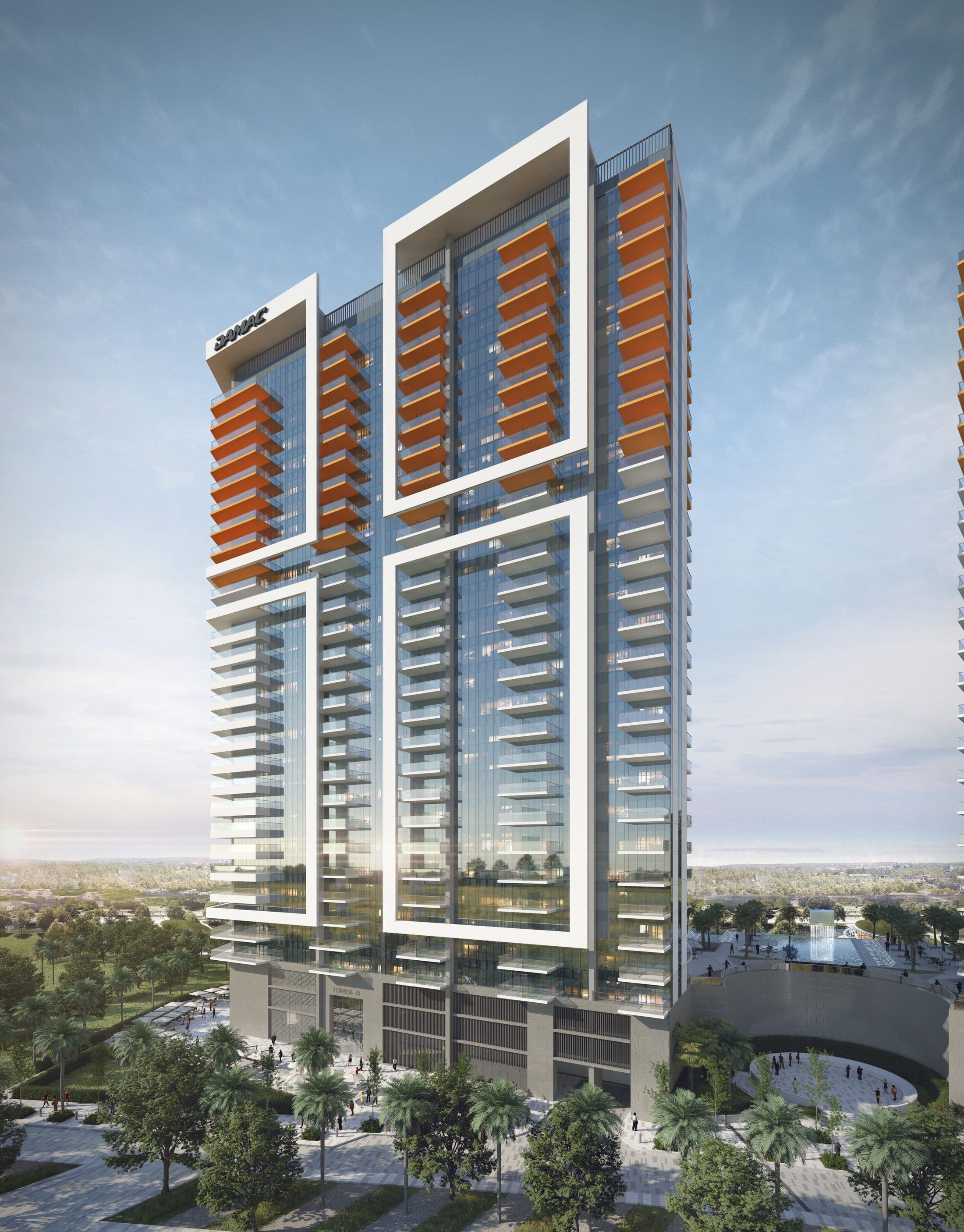 Golf Vita — Exterior towers