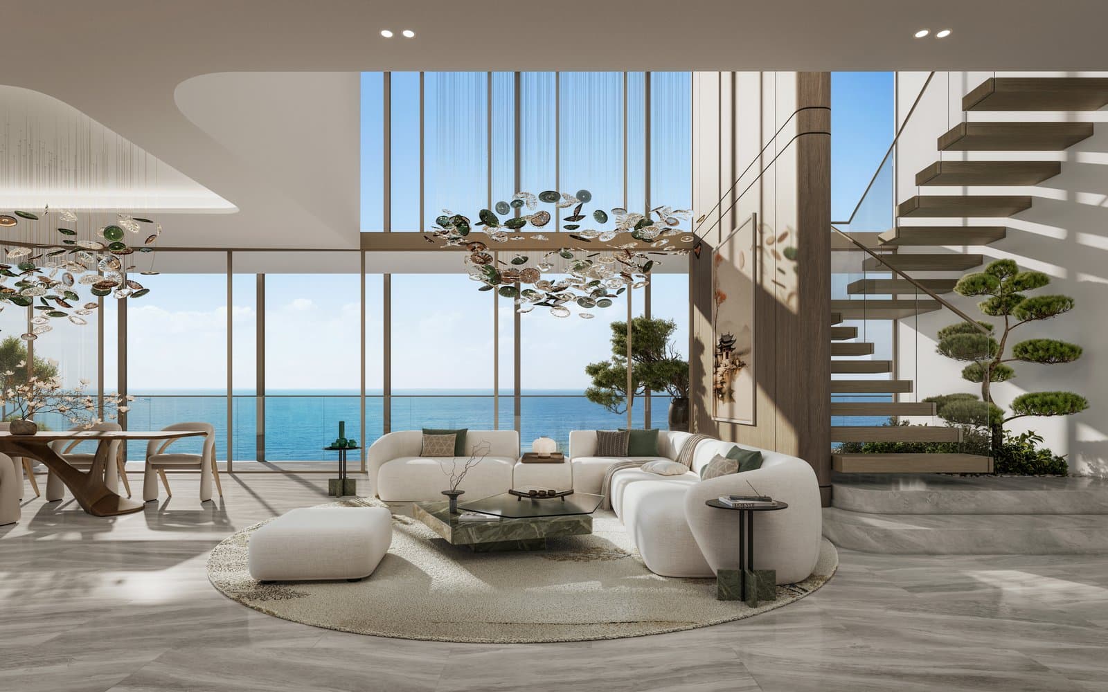 Hado — Duplex living room