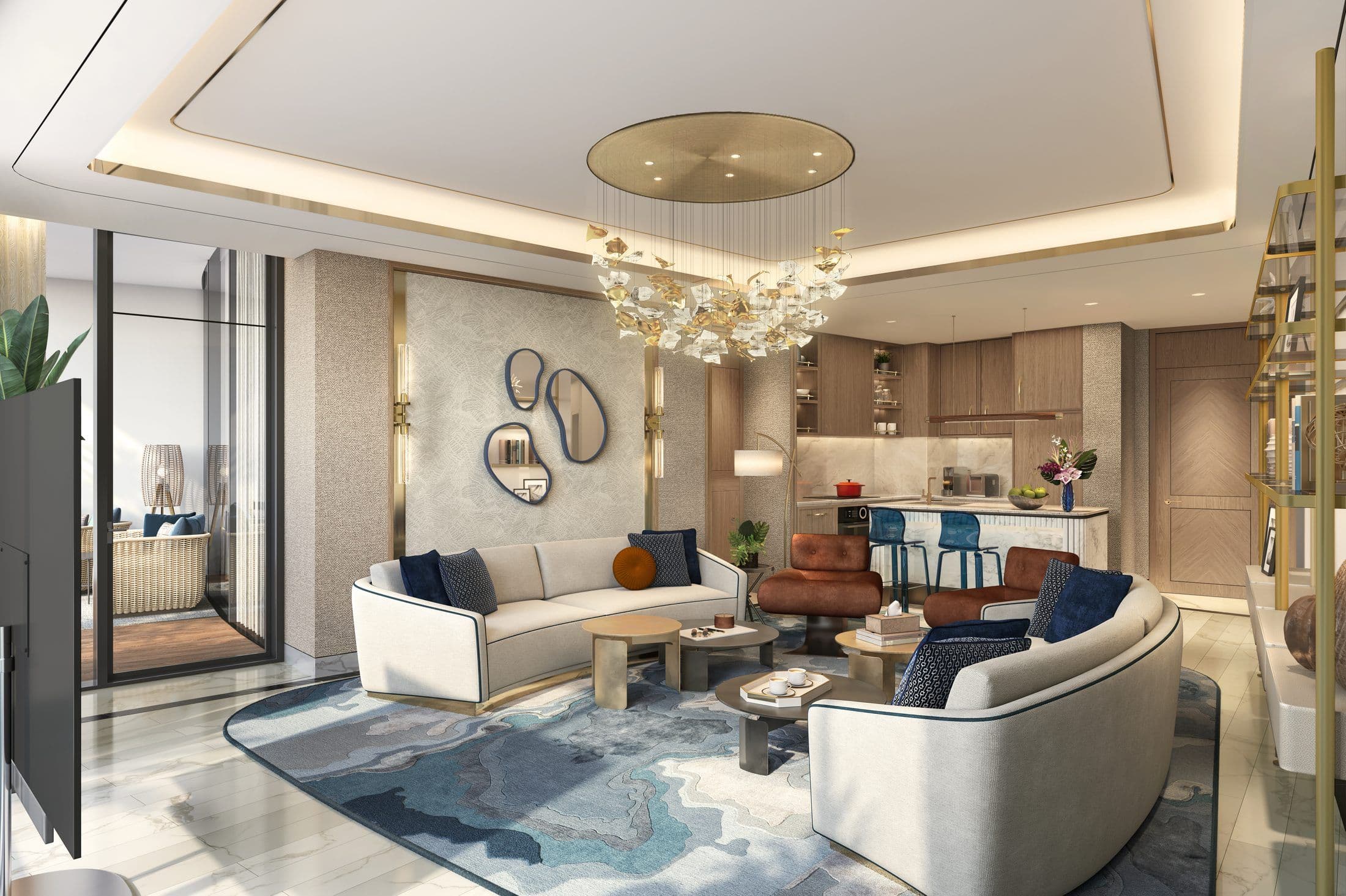 Harbour Lights de GRISOGONO Genève — Living room
