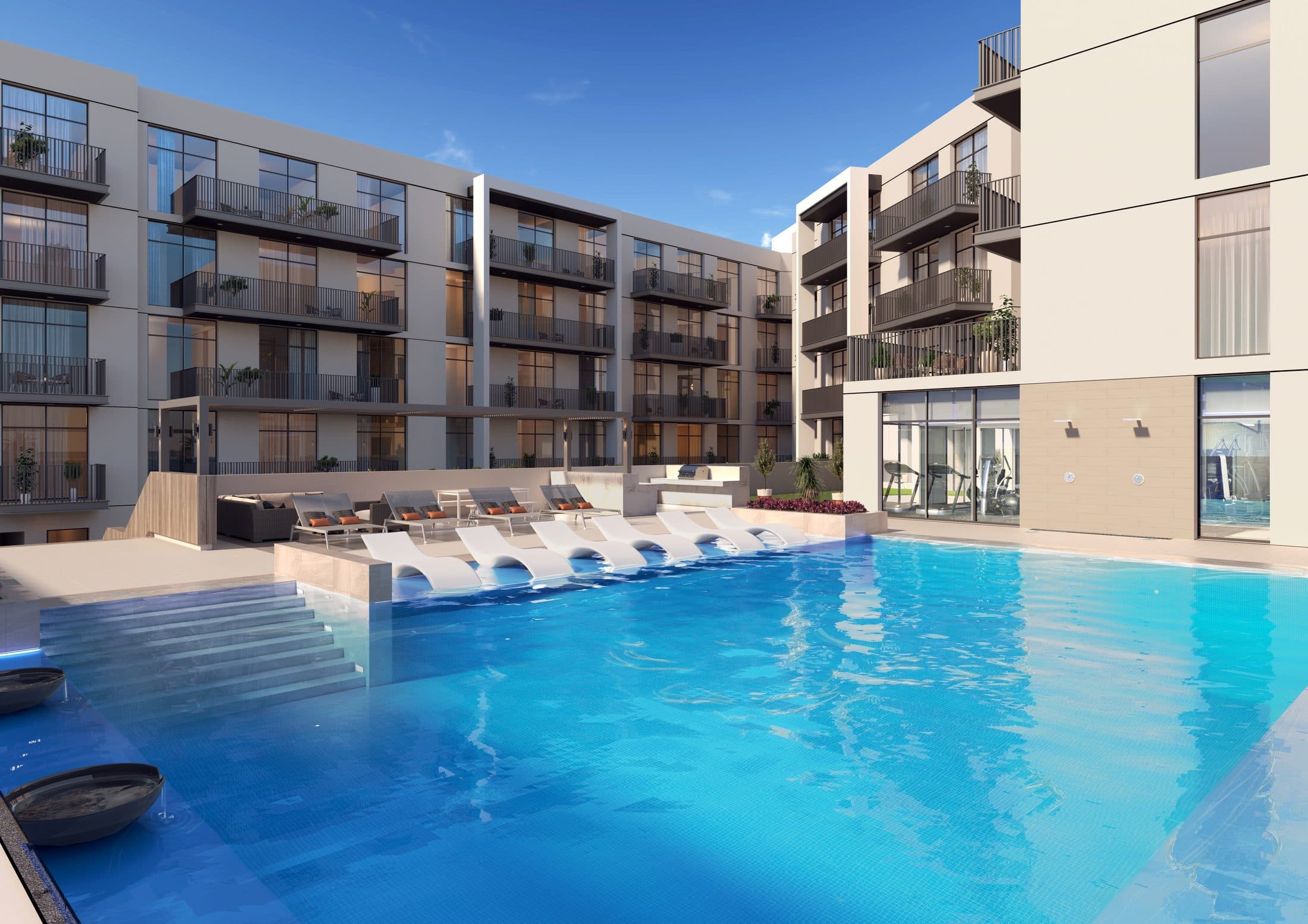 Harrington House — Pool shot
