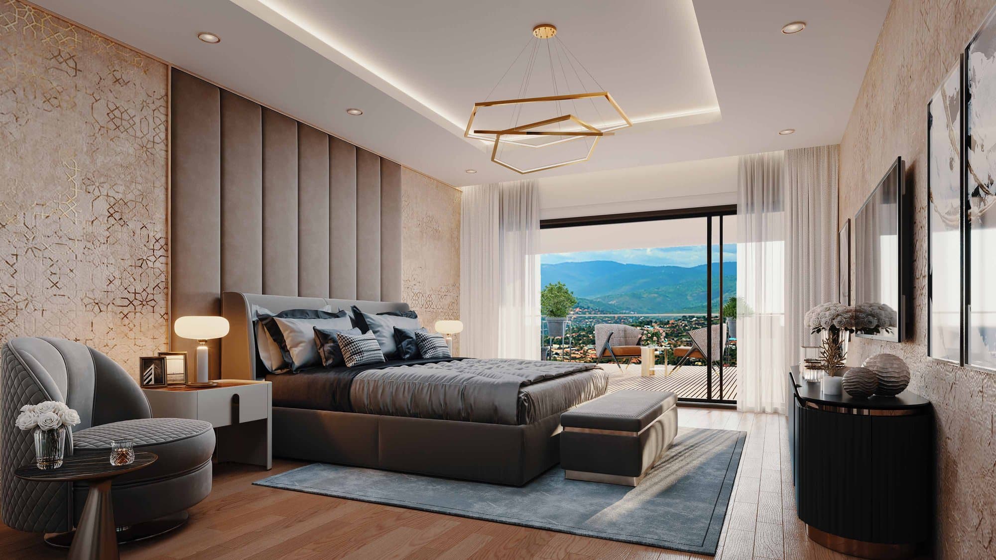 Indabyo Heights — Bedroom view