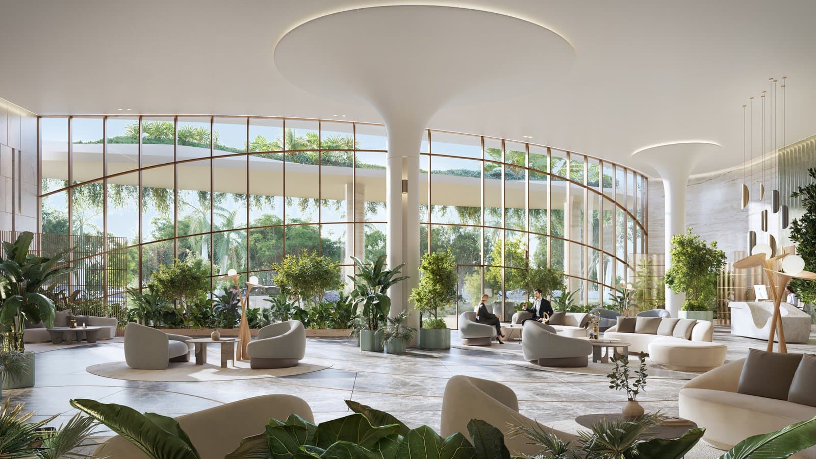 Kanyon — Reception lobby