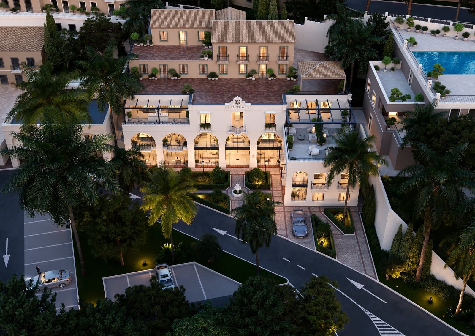 La Perla Business Center — Aerial
