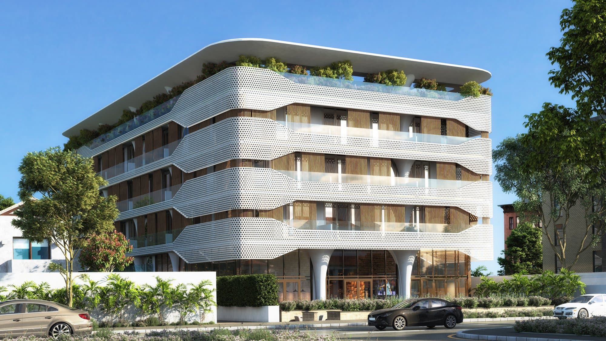 Lilium — Exterior elevation