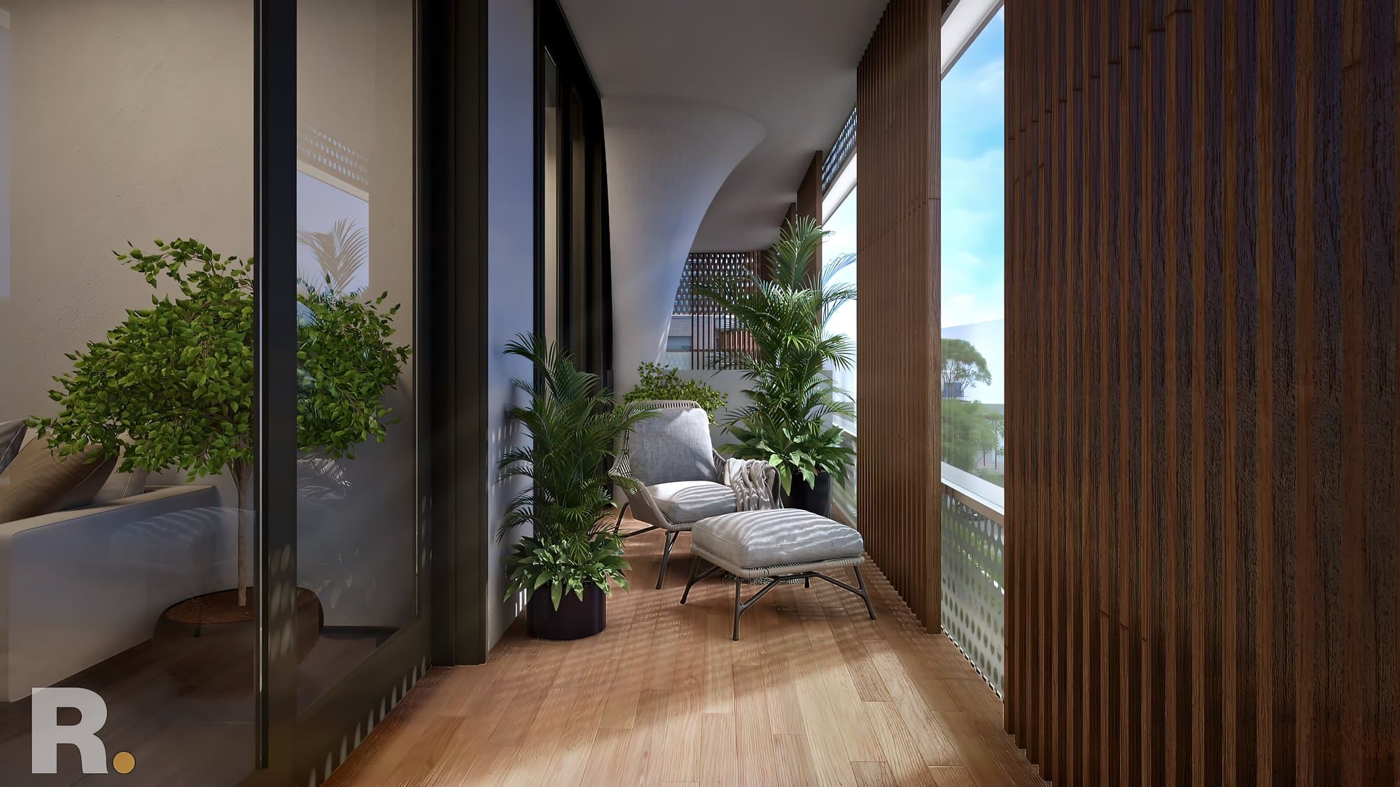 Lilium — Private terrace