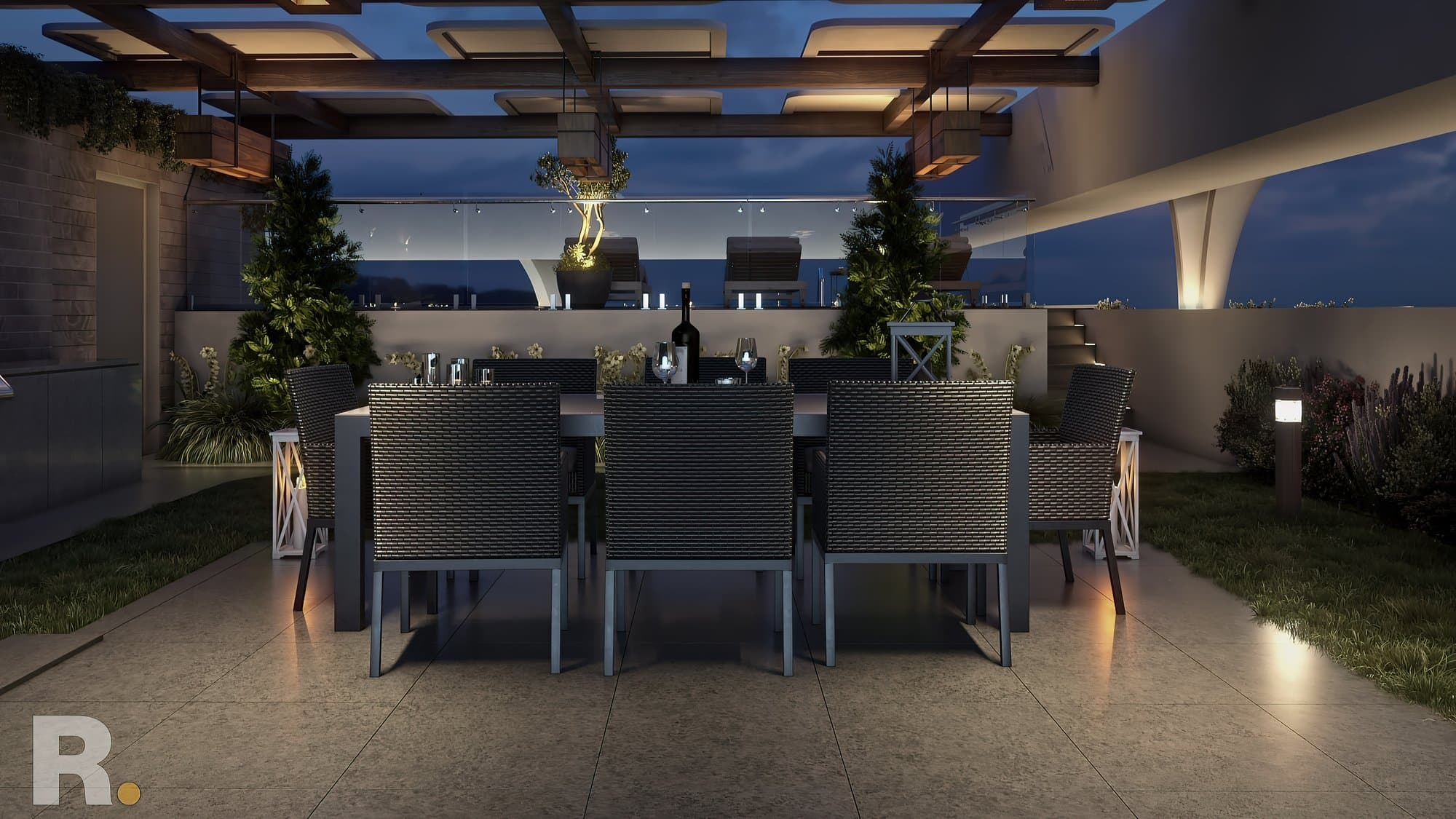 Lilium — Rooftop dining